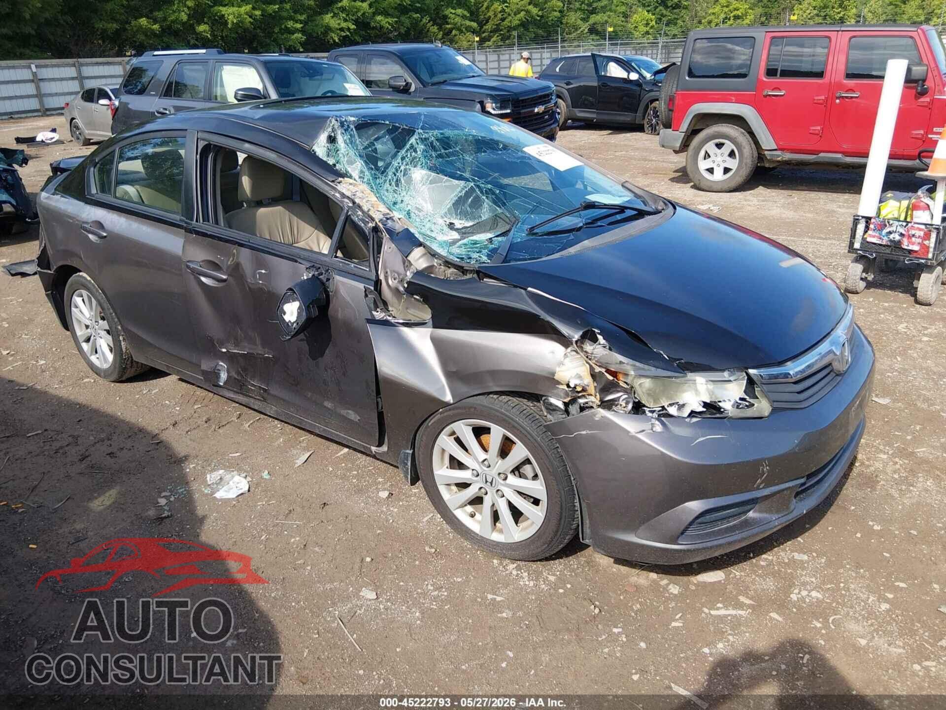HONDA CIVIC 2012 - 2HGFB2F97CH518436