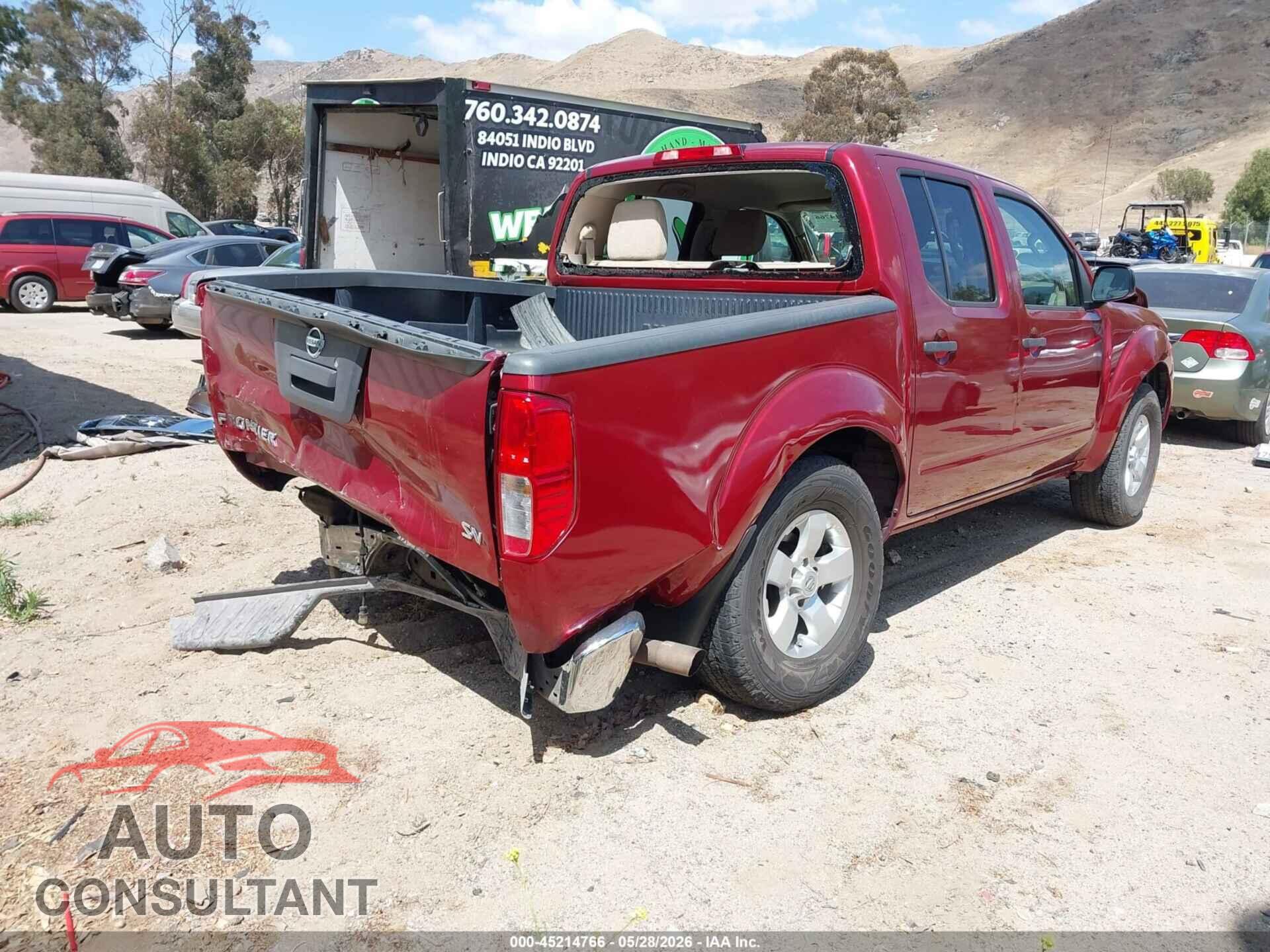 NISSAN FRONTIER 2013 - 1N6AD0ER7DN724970