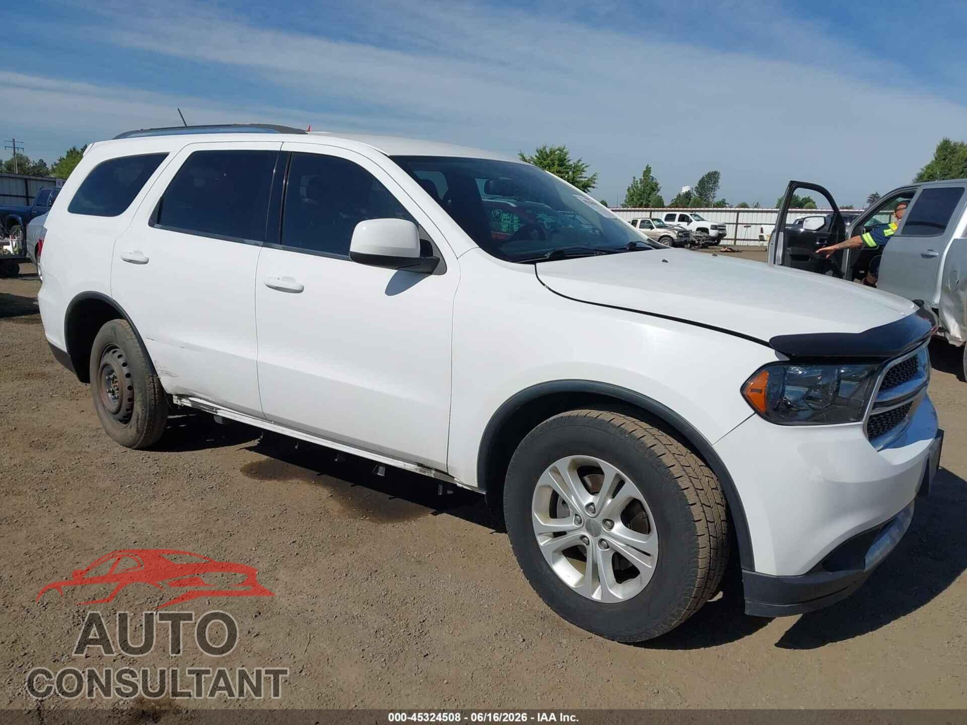 DODGE DURANGO 2013 - 1C4RDJAG4DC512426
