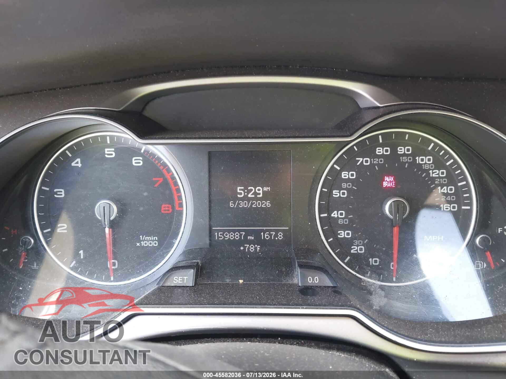 AUDI A4 2013 - WAUDFAFL3DN049366