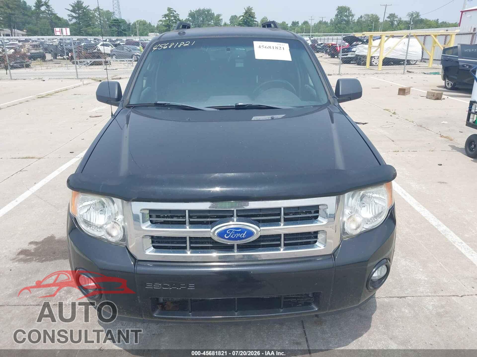 FORD ESCAPE 2011 - 1FMCU9DG6BKB99586