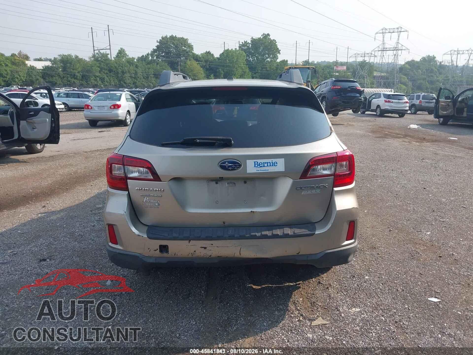SUBARU OUTBACK 2015 - 4S4BSADC2F3242644