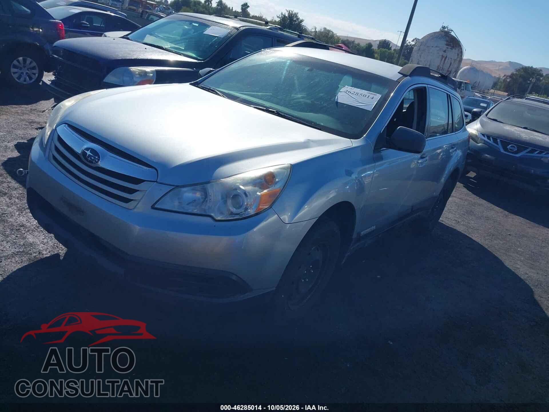 SUBARU OUTBACK 2012 - 4S4BRBAC6C3239084