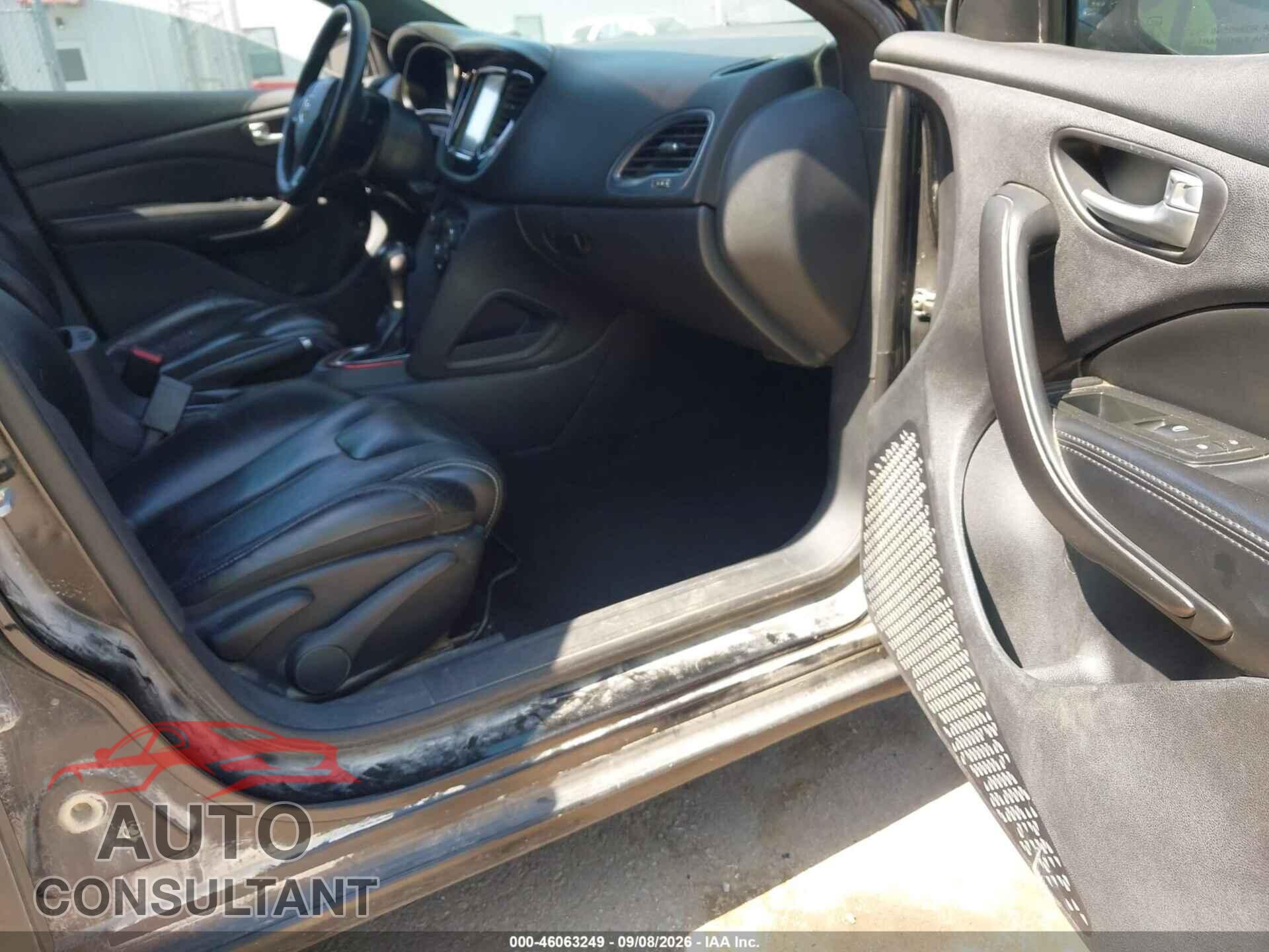 DODGE DART 2013 - 1C3CDFCH2DD143623