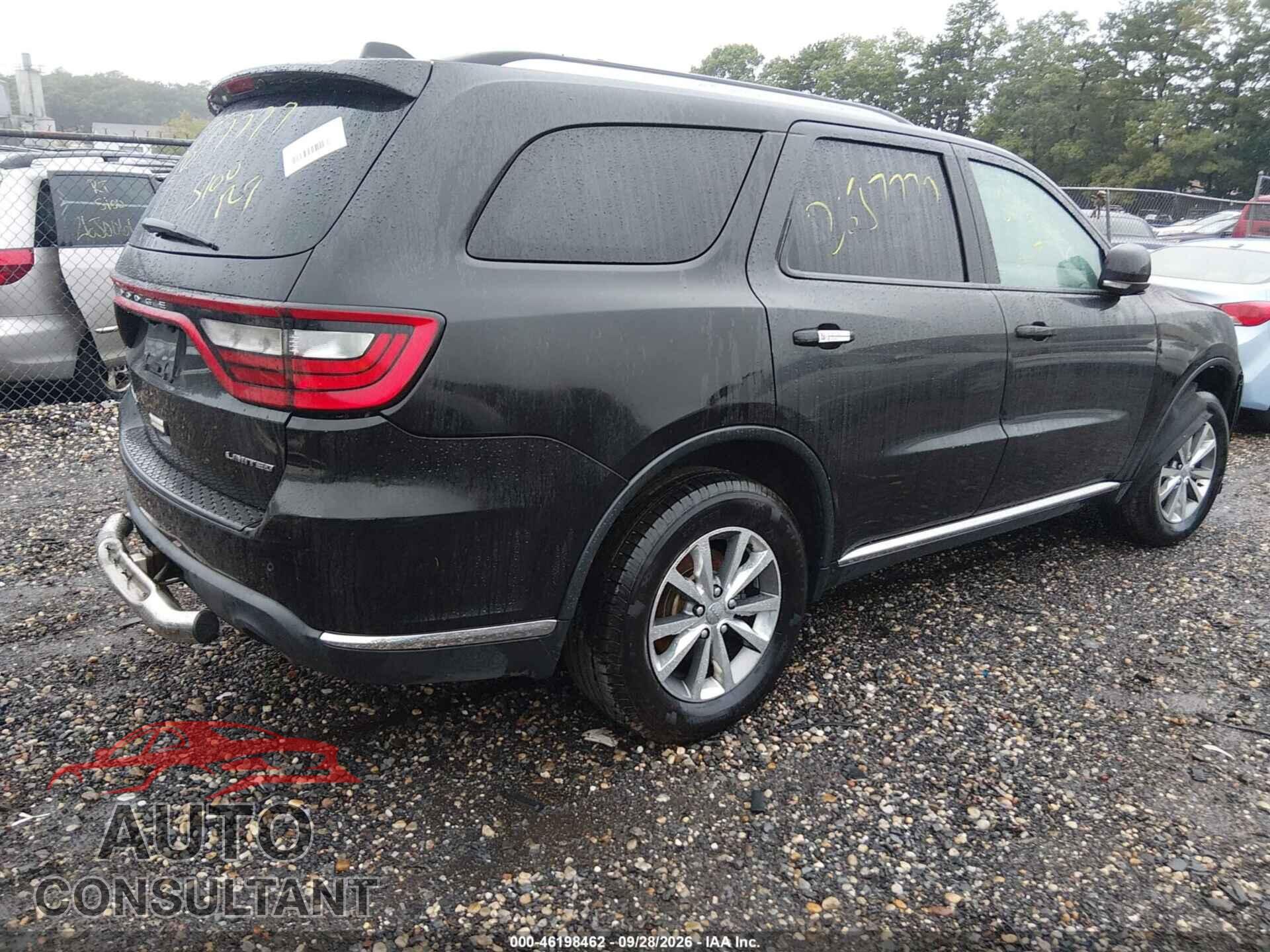 DODGE DURANGO 2015 - 1C4RDJDG3FC741436
