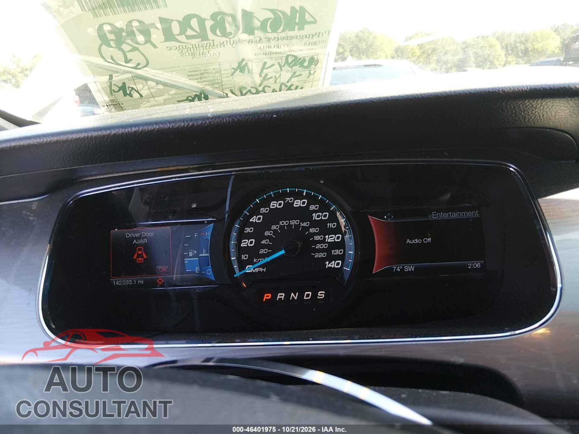 FORD TAURUS 2015 - 1FAHP2E80FG194754
