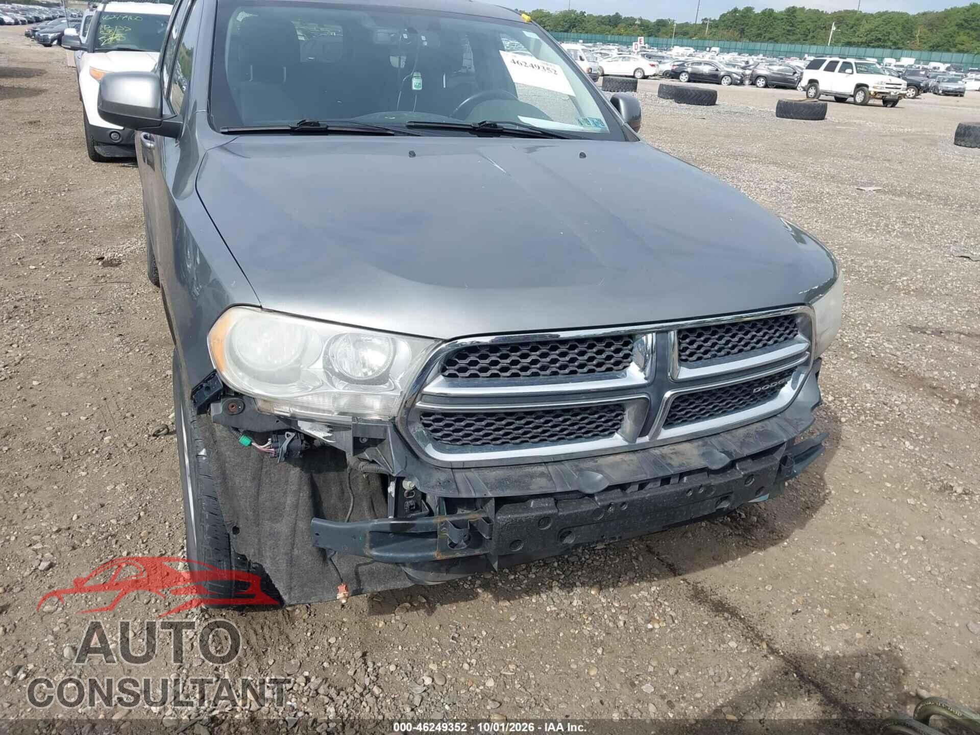 DODGE DURANGO 2012 - 1C4RDJAGXCC112319