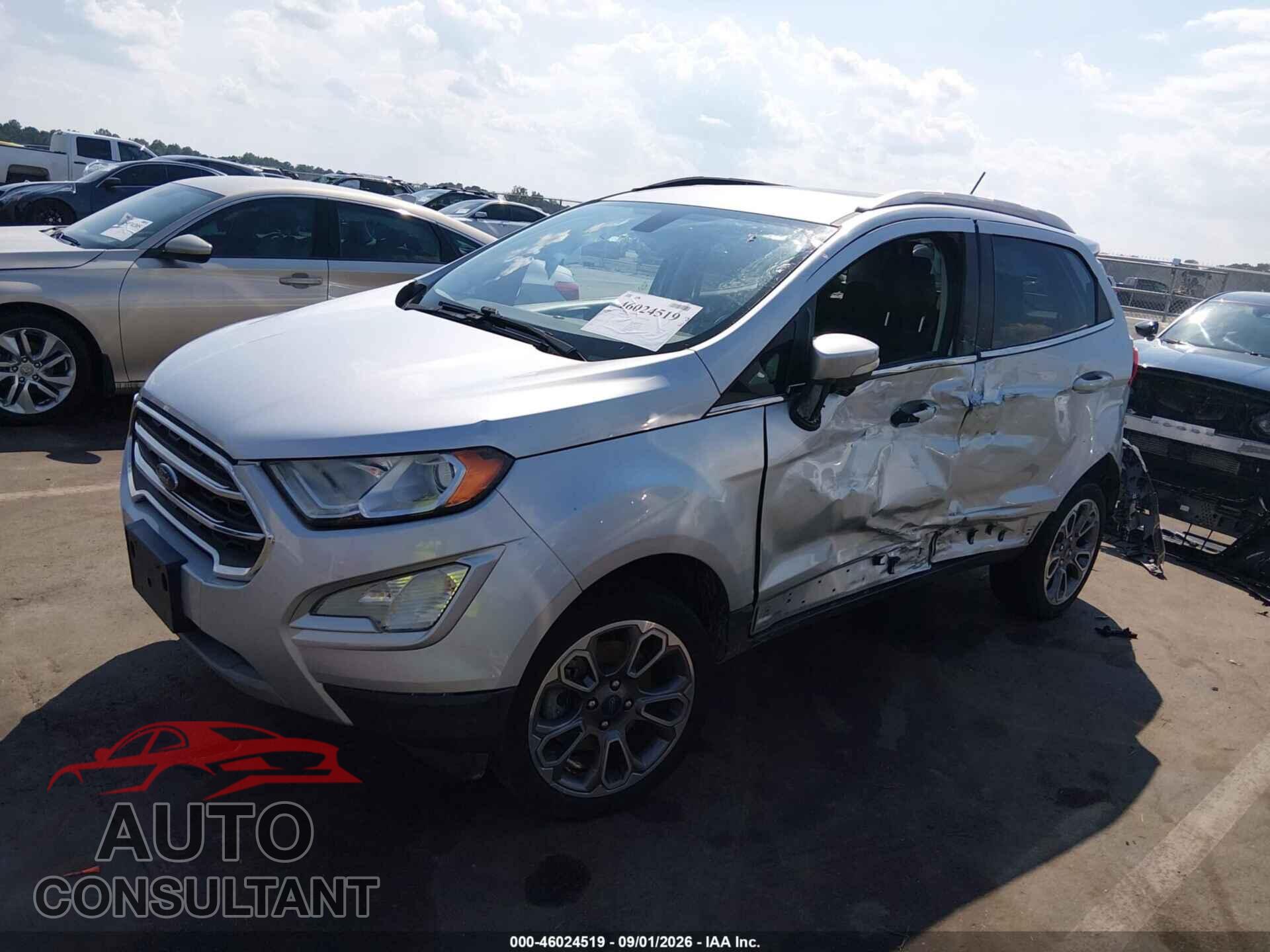 FORD ECOSPORT 2020 - MAJ6S3KL3LC354438
