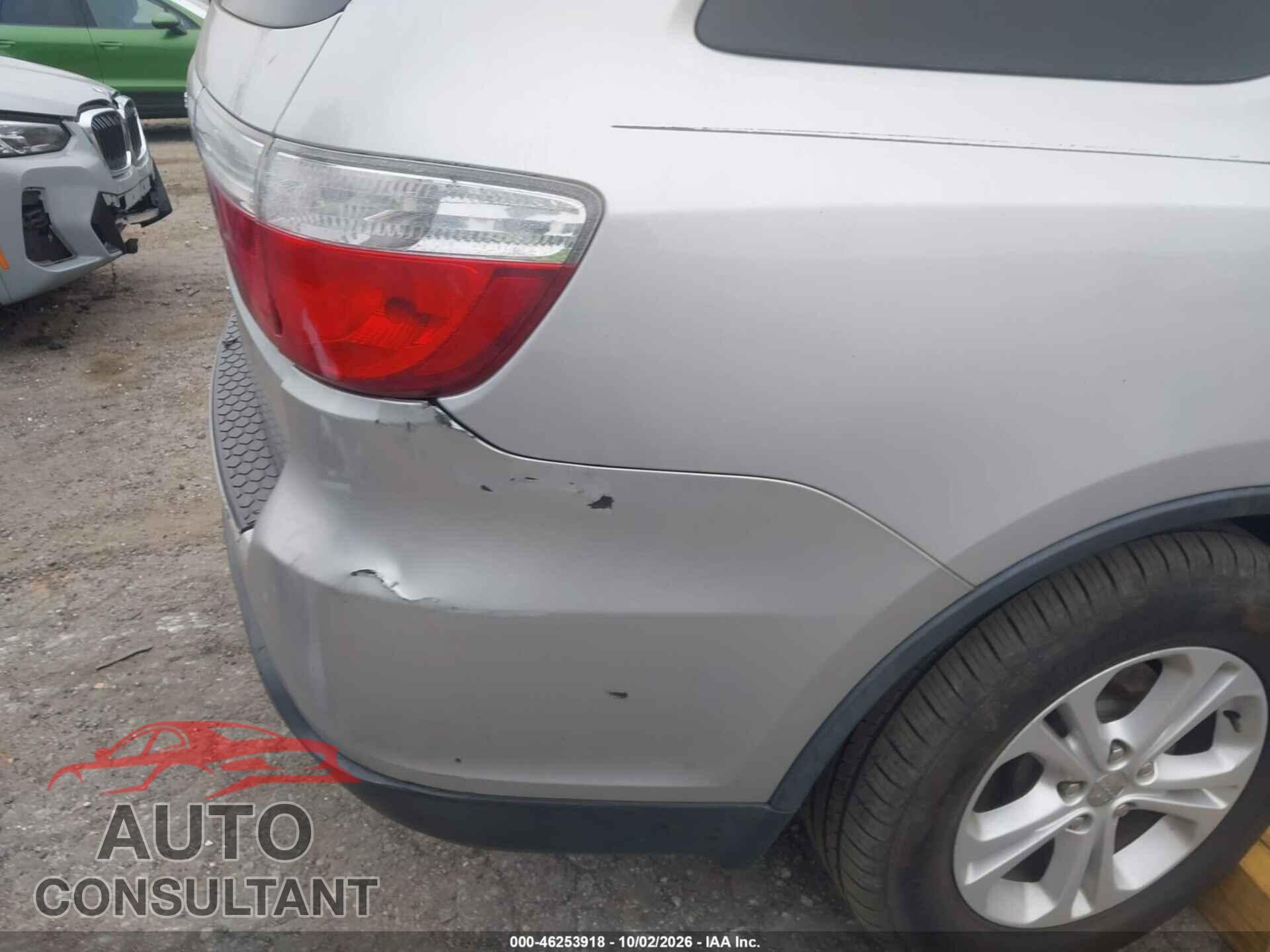 DODGE DURANGO 2012 - 1C4RDHAG3CC271224