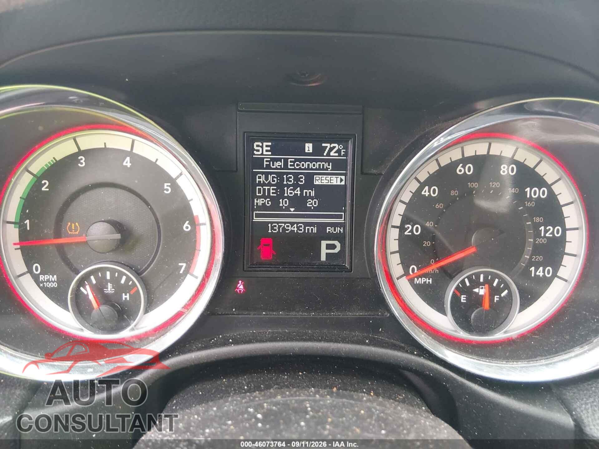 DODGE DURANGO 2013 - 1C4SDJCT2DC698253