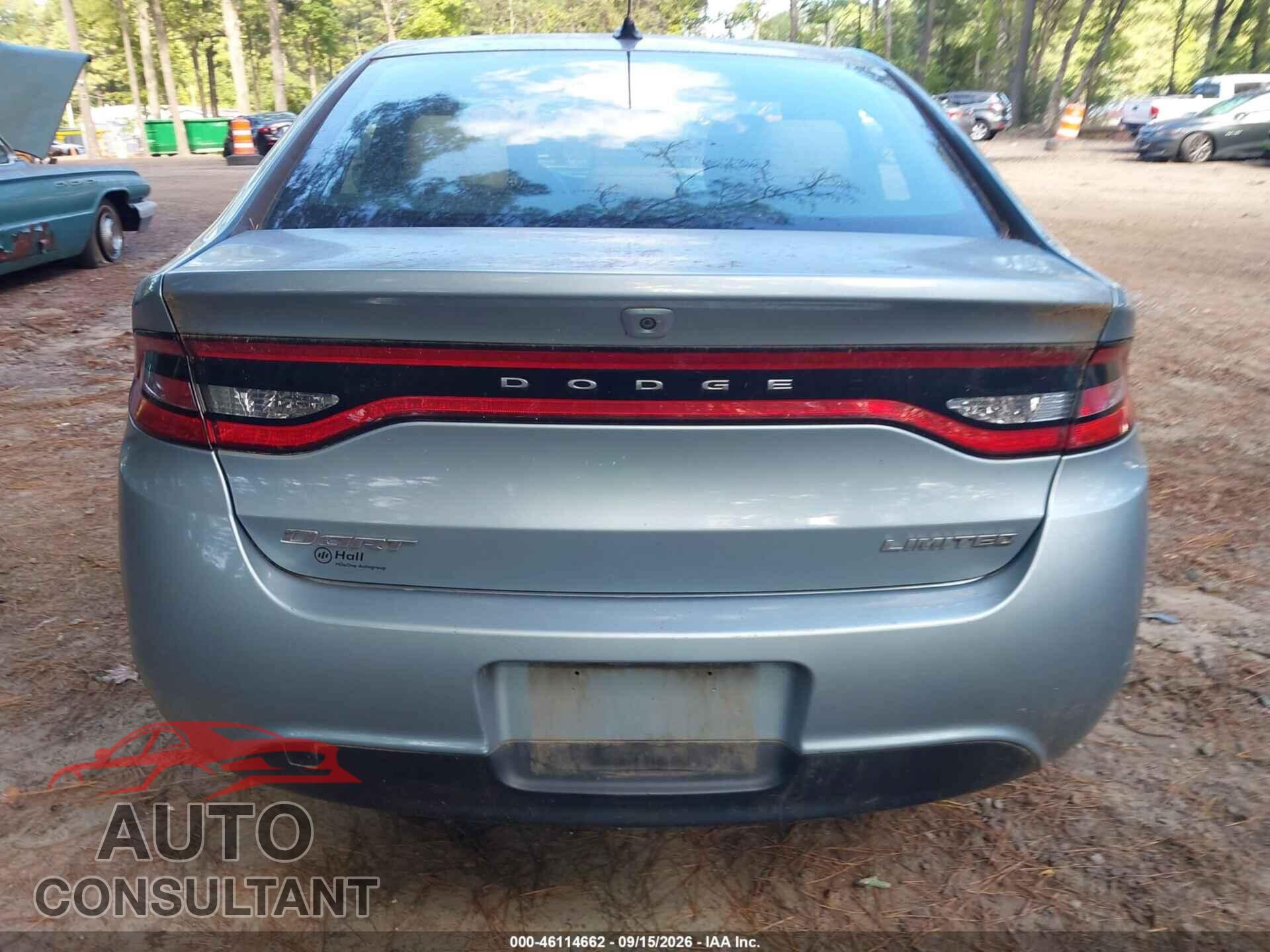 DODGE DART 2013 - 1C3CDFCA7DD299434