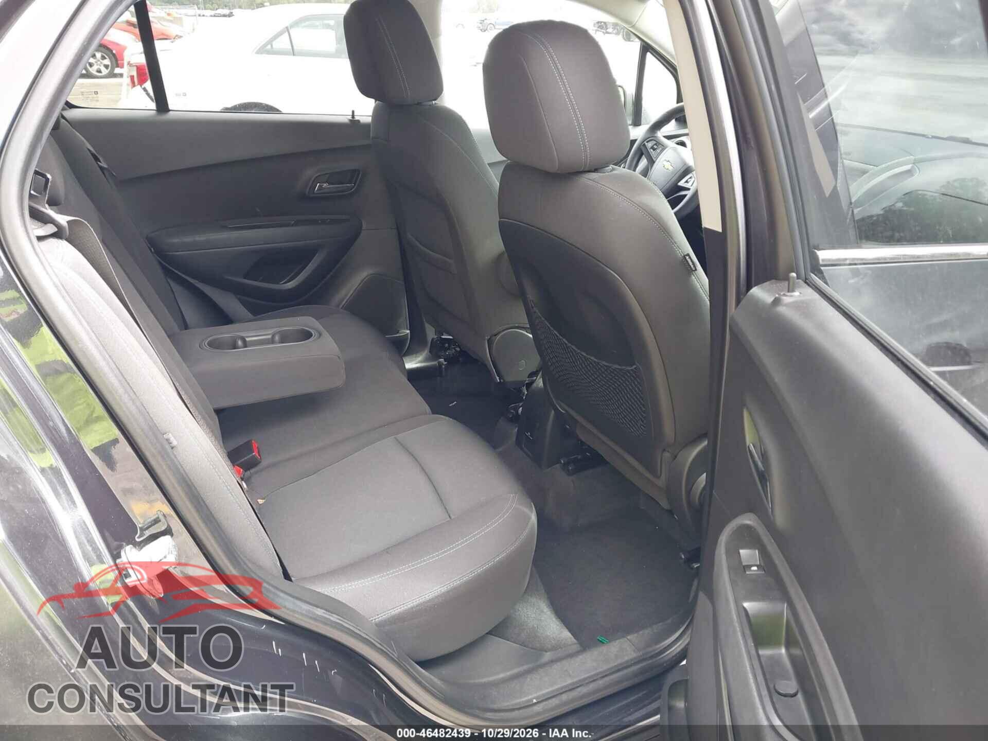 CHEVROLET TRAX 2015 - KL7CJLSB2FB209003
