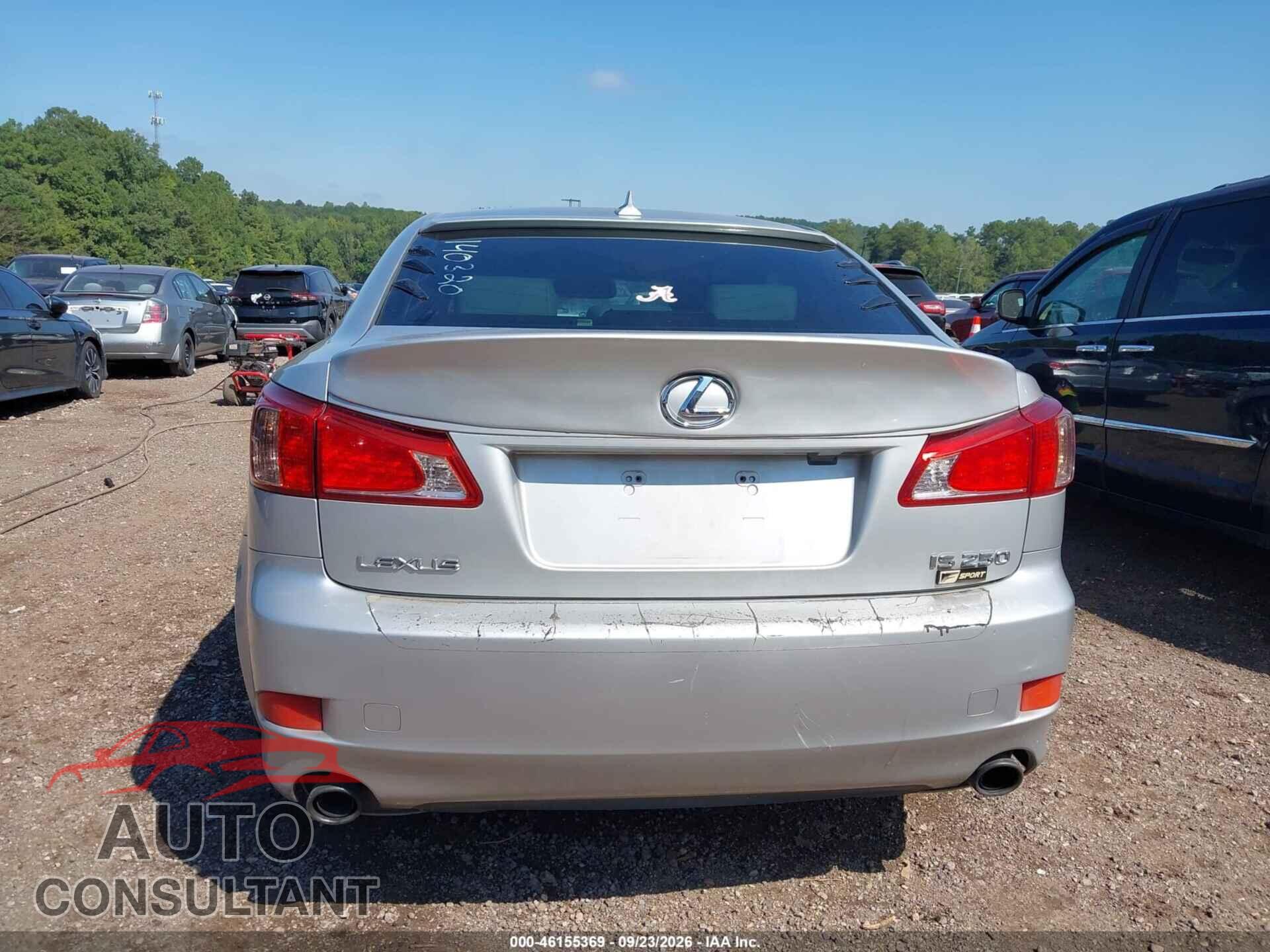 LEXUS IS 250 2011 - JTHBF5C26B5140320