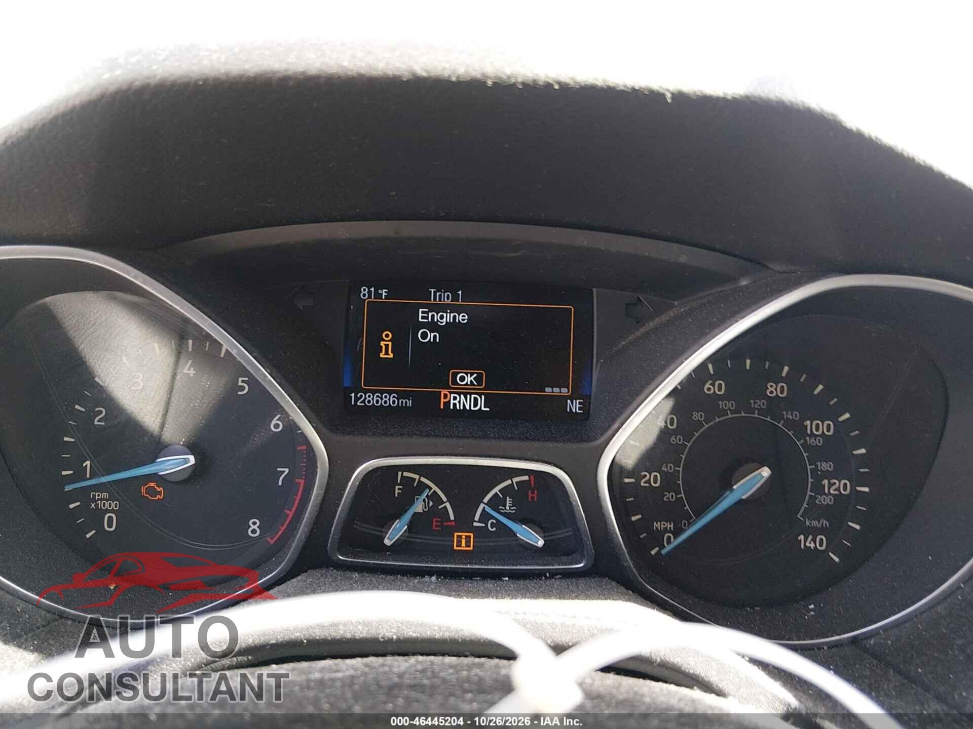 FORD FOCUS 2016 - 1FADP3F29GL232585
