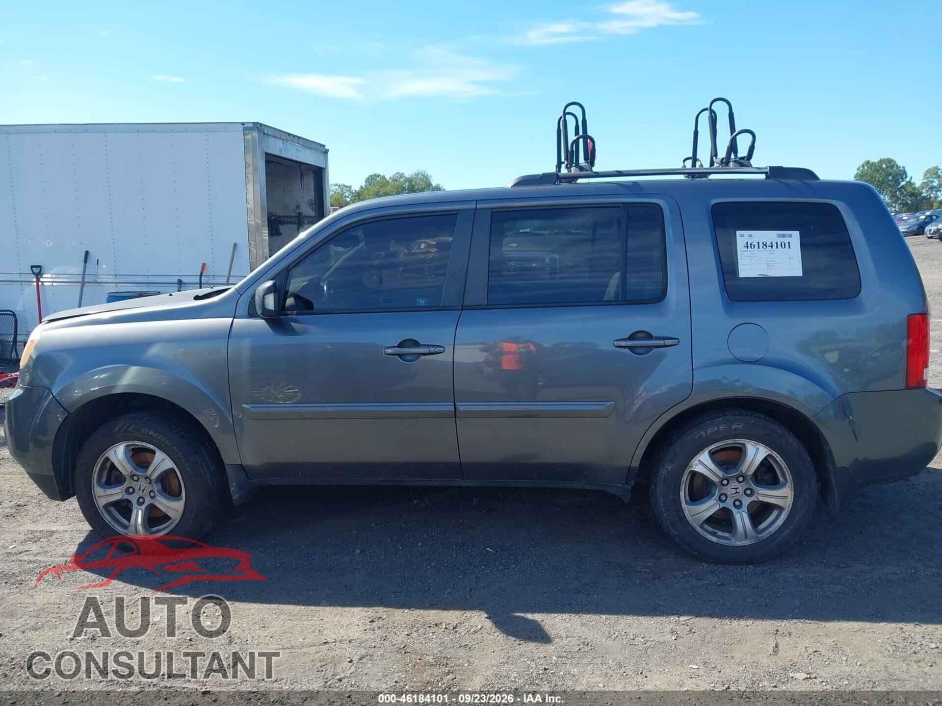 HONDA PILOT 2012 - 5FNYF4H64CB014975