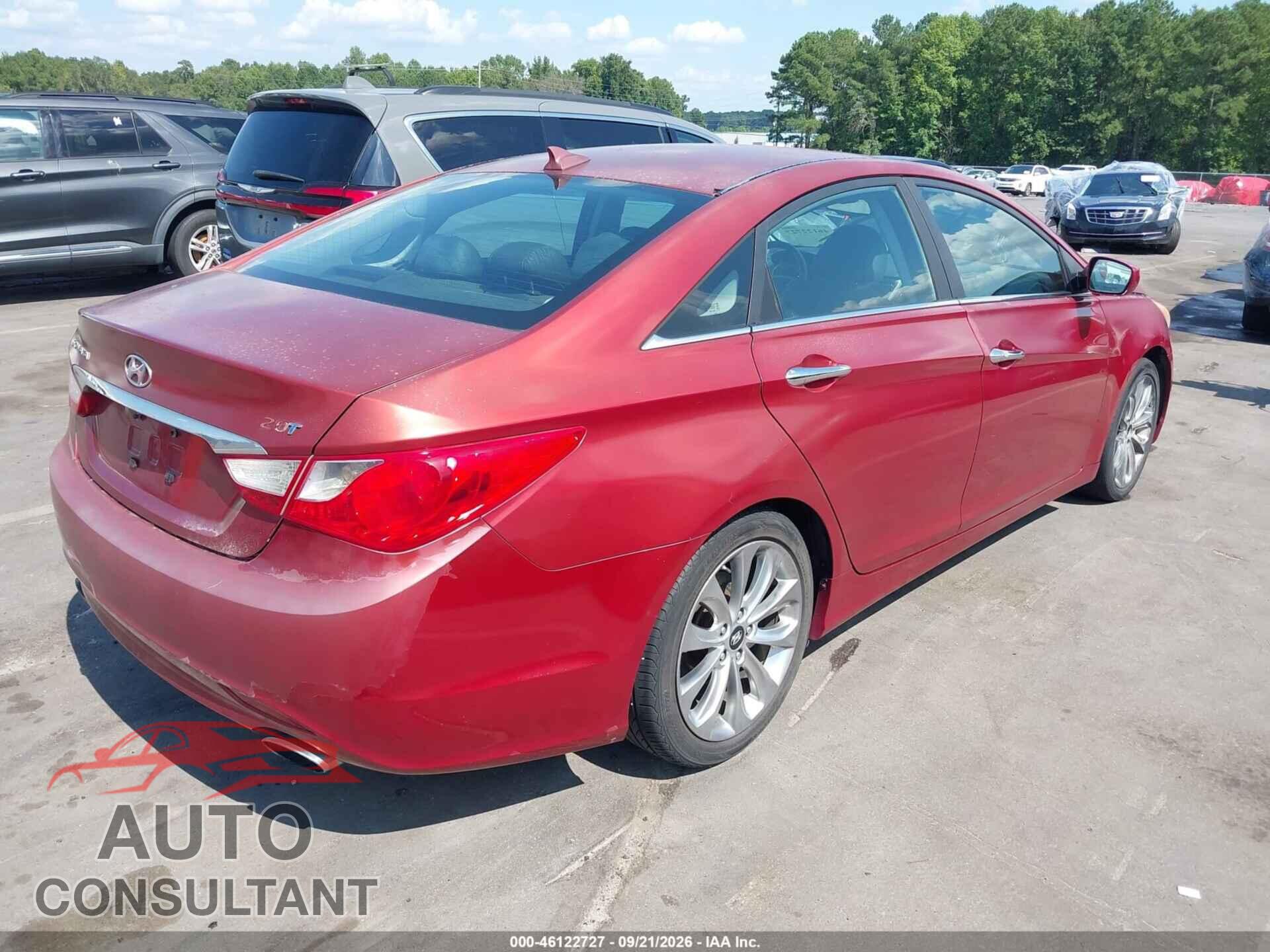 HYUNDAI SONATA 2012 - 5NPEC4AB3CH400596
