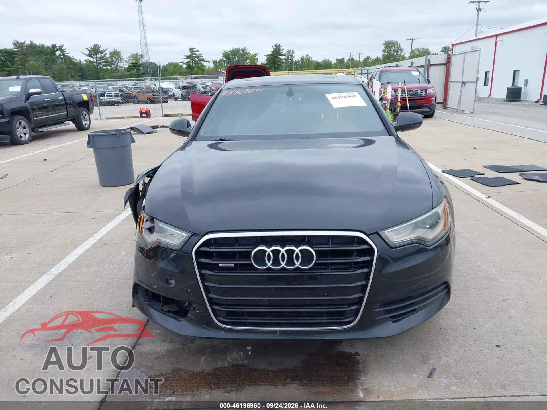 AUDI A6 2013 - WAUGFBFC2DN085634