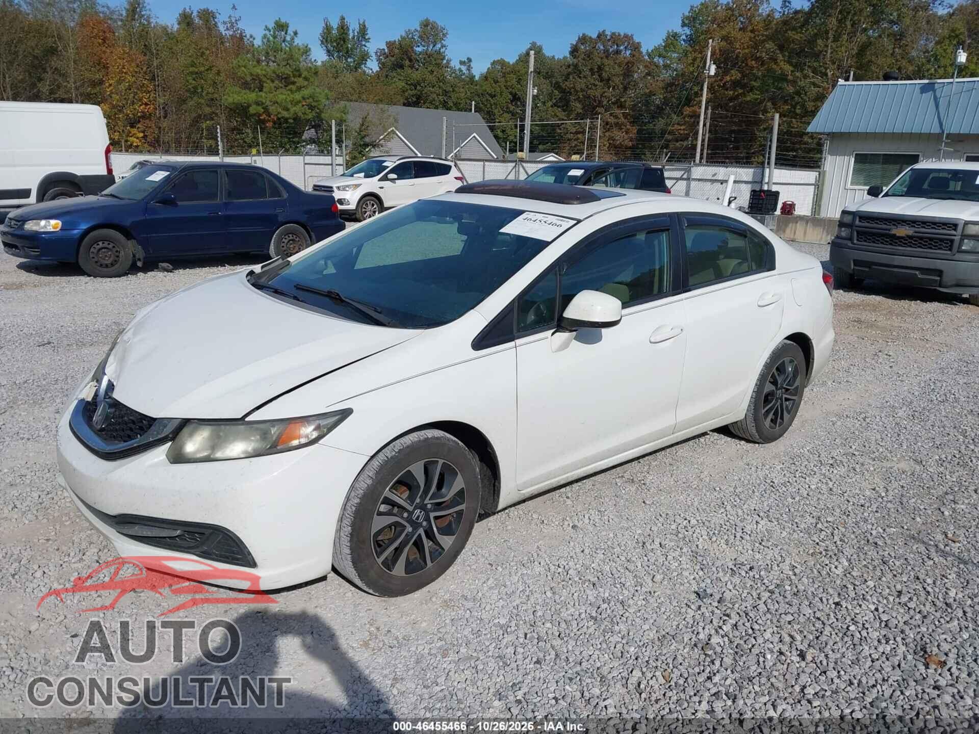 HONDA CIVIC 2013 - 19XFB2F85DE030573