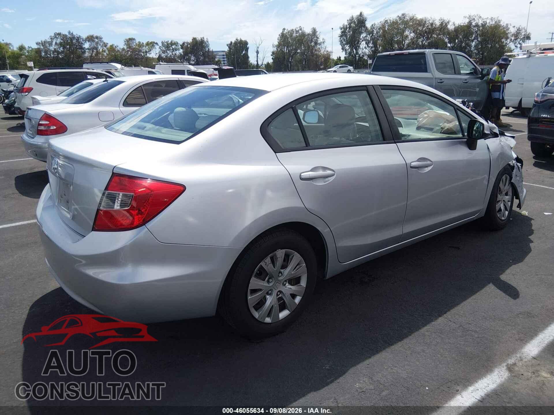 HONDA CIVIC 2012 - 2HGFB2F5XCH600903