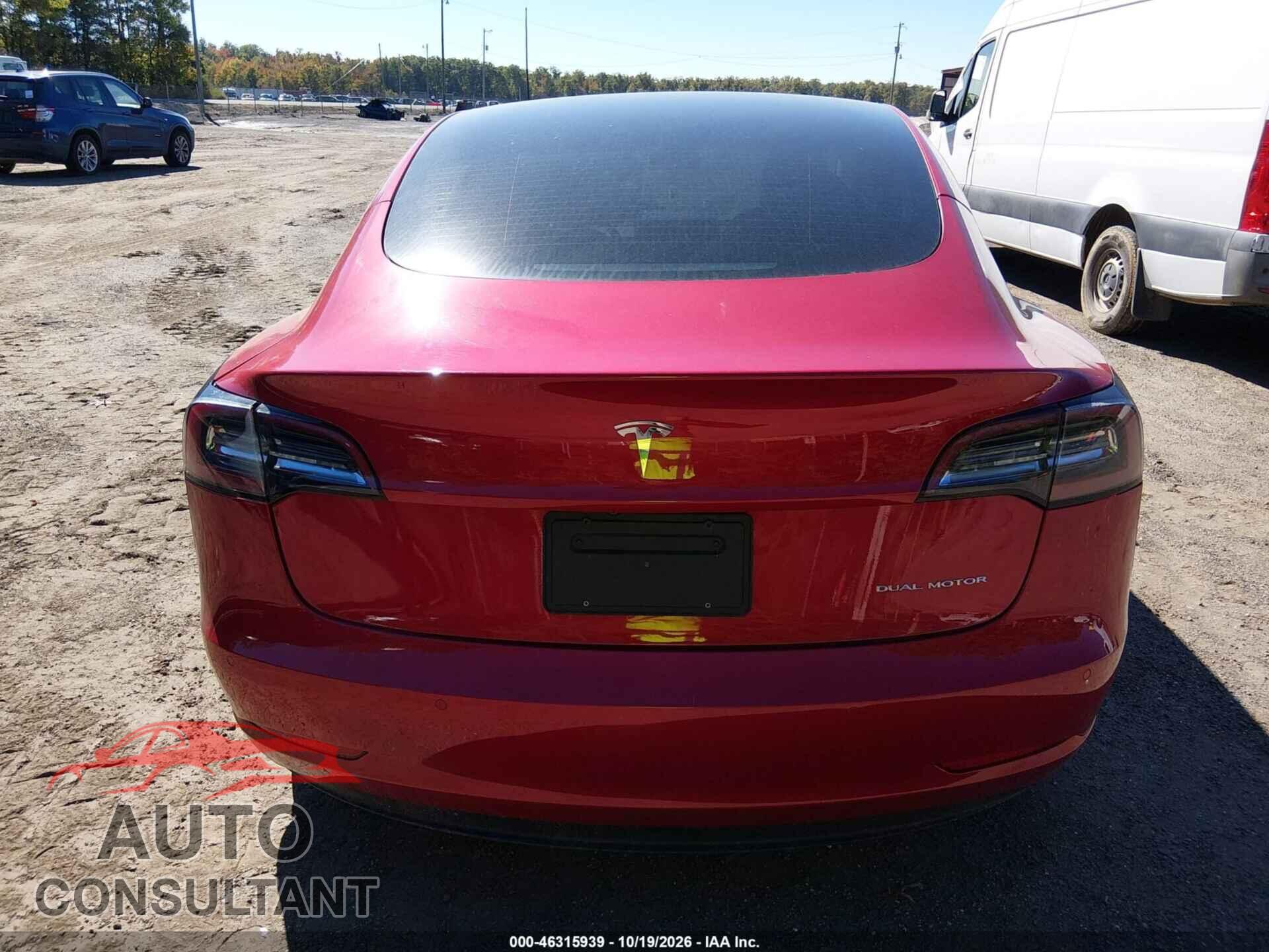 TESLA MODEL 3 2021 - 5YJ3E1EB8MF855874