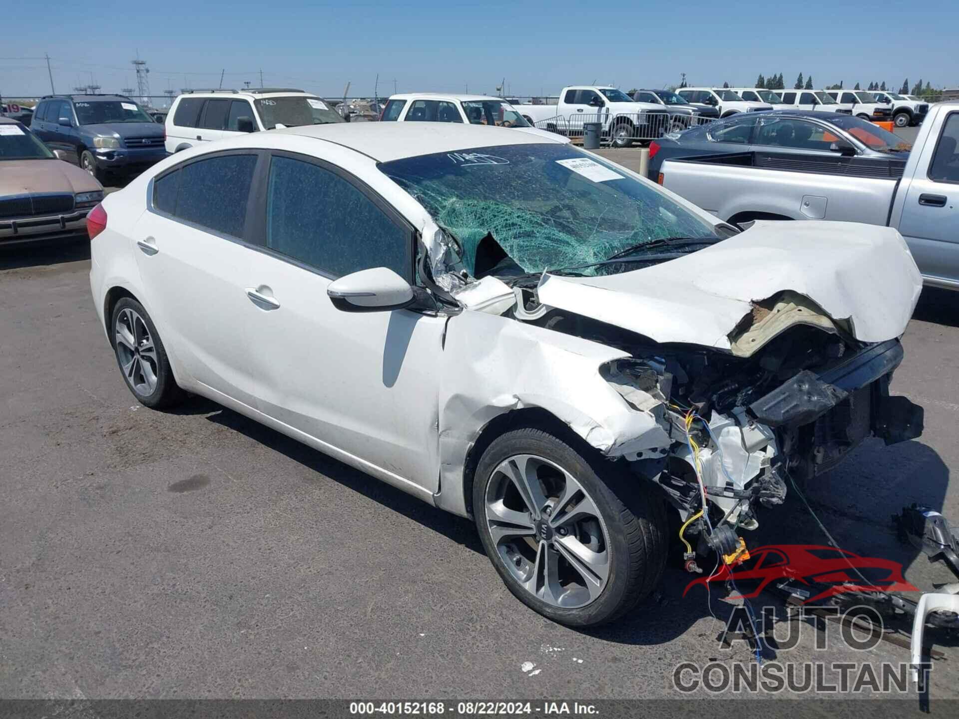 KIA FORTE 2016 - KNAFX4A80G5615966