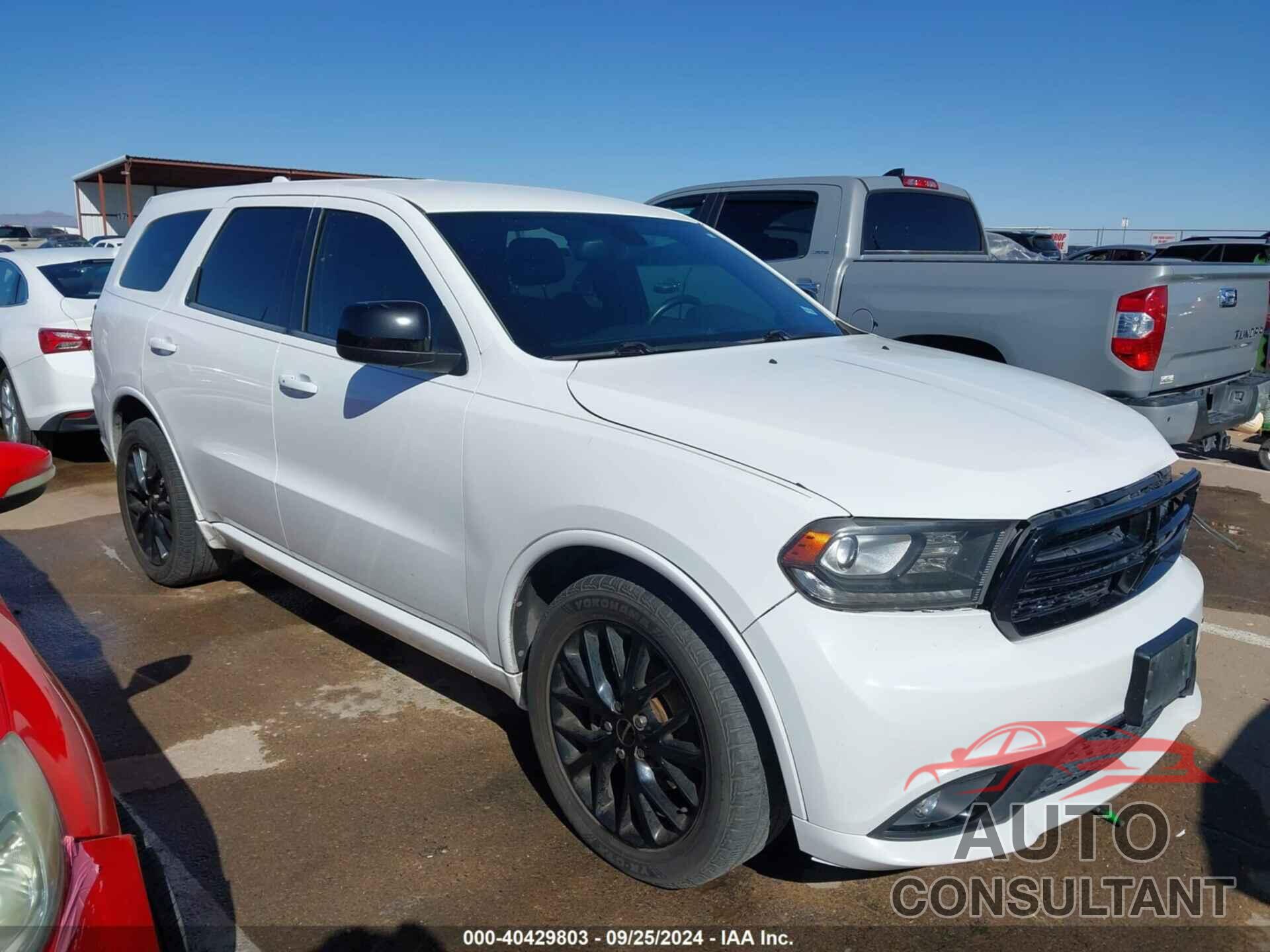 DODGE DURANGO 2016 - 1C4RDHAG6GC502803