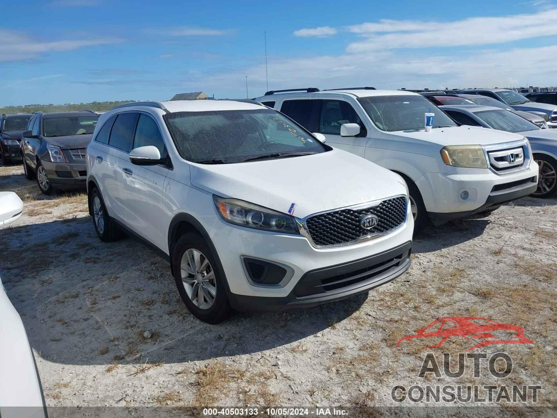 KIA SORENTO 2016 - 5XYPG4A30GG040710