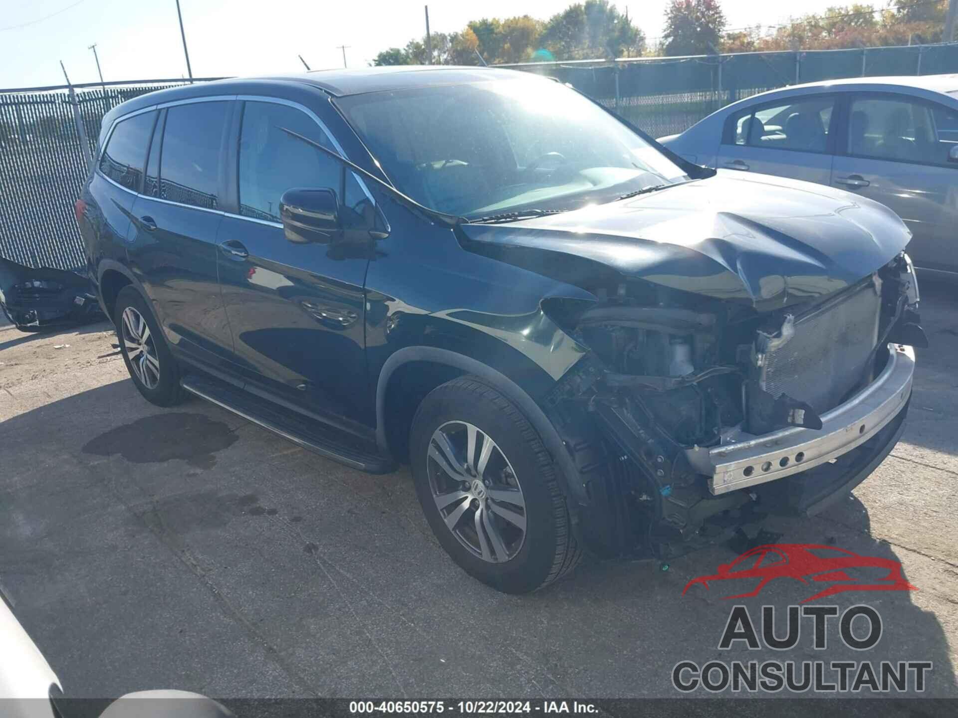 HONDA PILOT 2016 - 5FNYF6H82GB076541