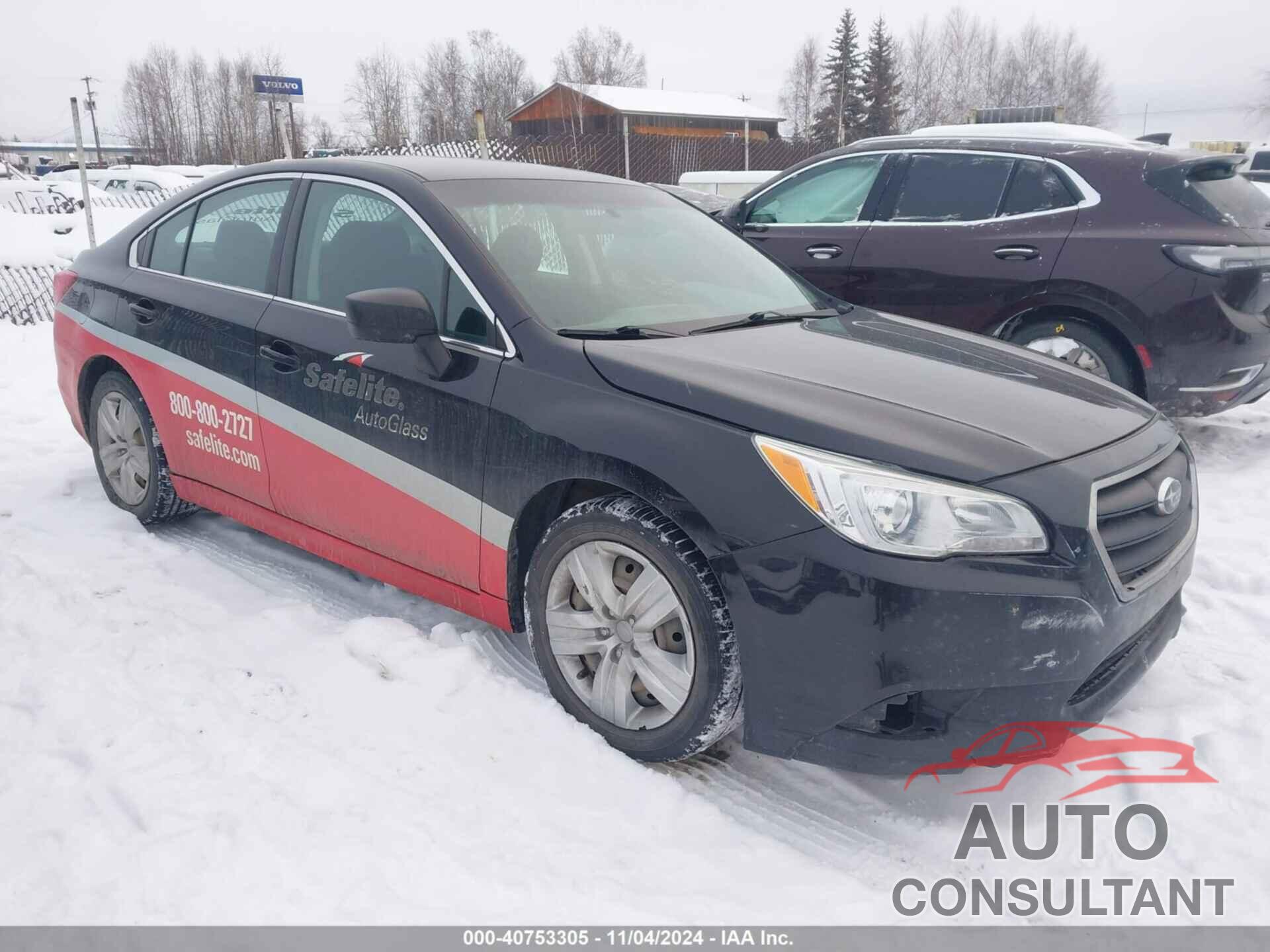 SUBARU LEGACY 2016 - 4S3BNAA64G3047933