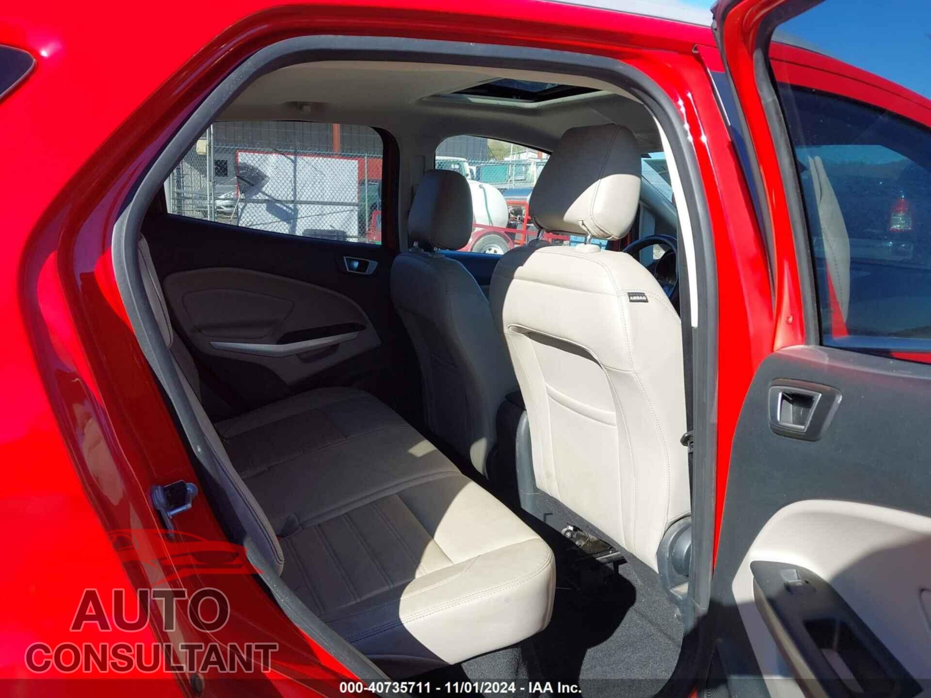 FORD ECOSPORT 2019 - MAJ6S3KL7KC306861