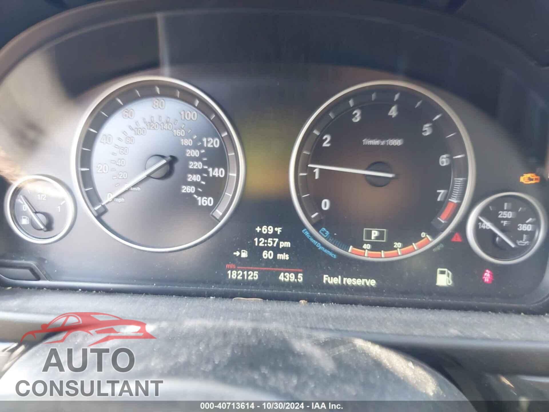BMW 528I 2012 - WBAXH5C59CDW08539