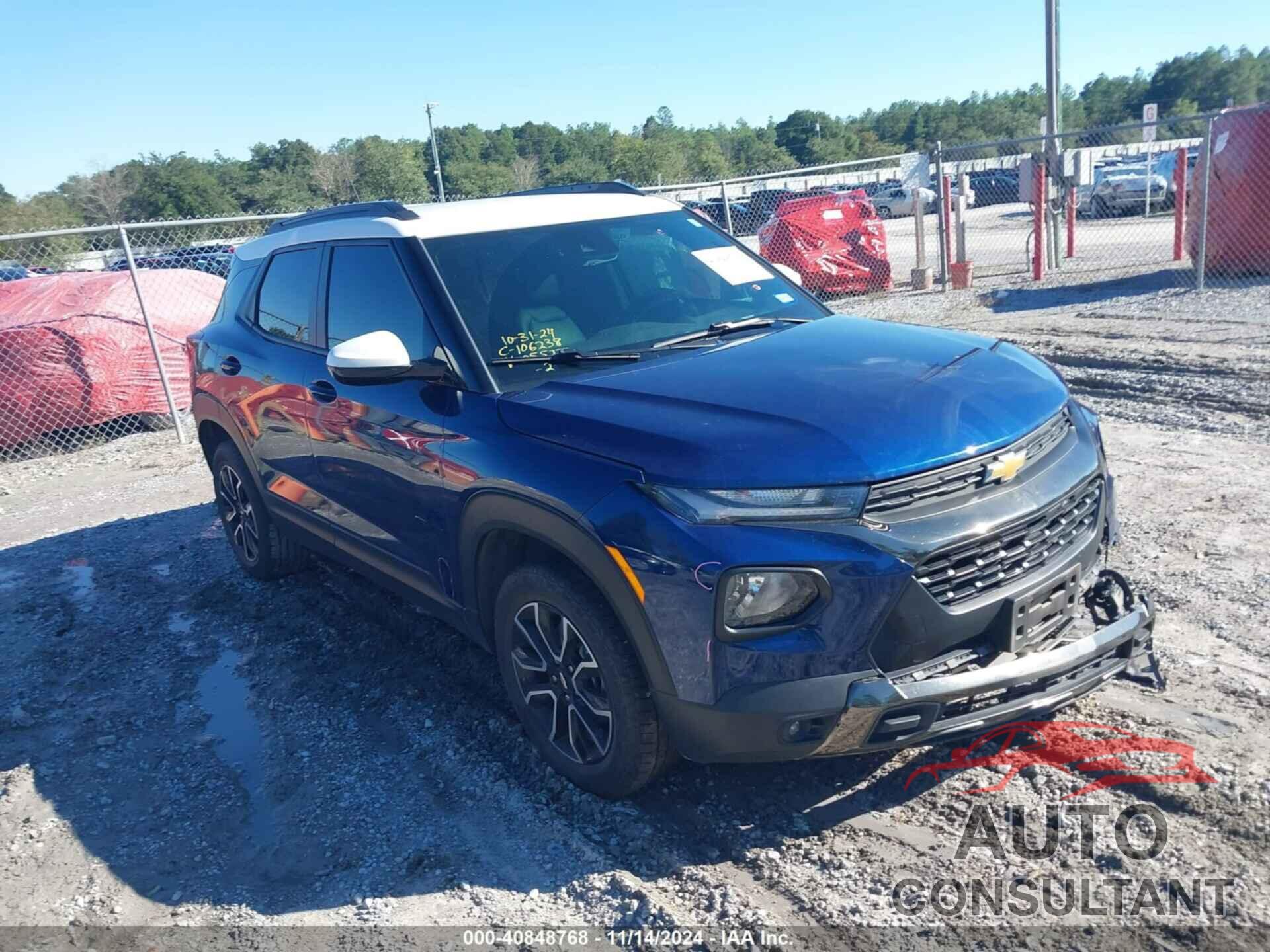 CHEVROLET TRAILBLAZER 2022 - KL79MSSL7NB055777