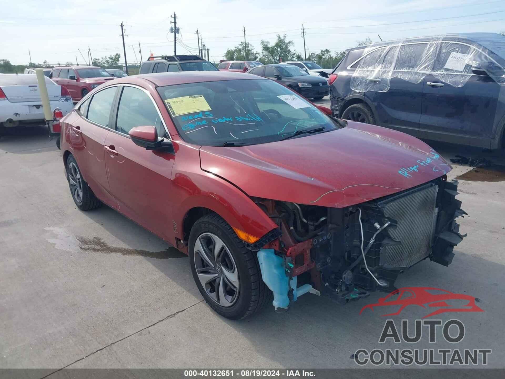 HONDA CIVIC 2019 - 19XFC2F60KE031672