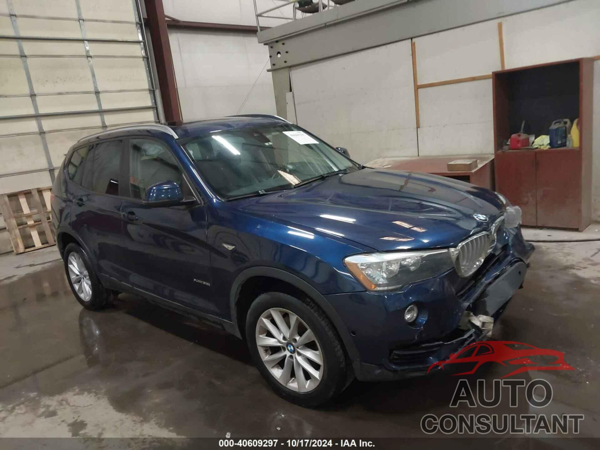 BMW X3 2017 - 5UXWX9C56H0T04395