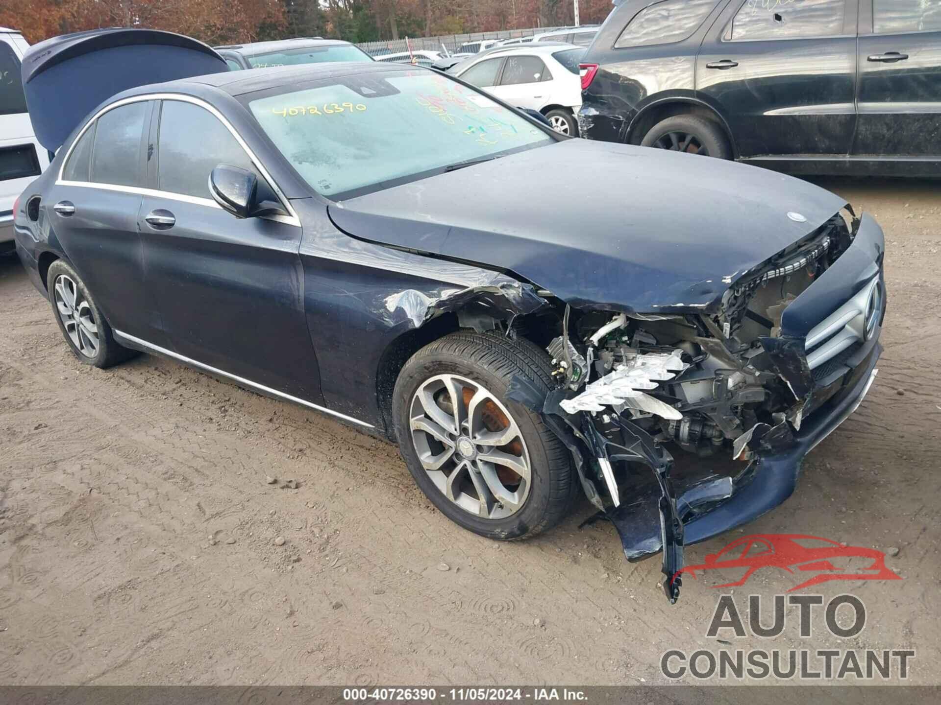 MERCEDES-BENZ C 300 2016 - 55SWF4KB3GU116365