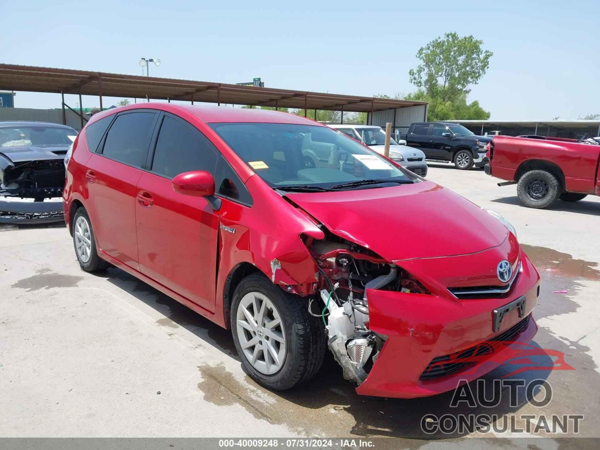 TOYOTA PRIUS V 2014 - JTDZN3EU7EJ003209