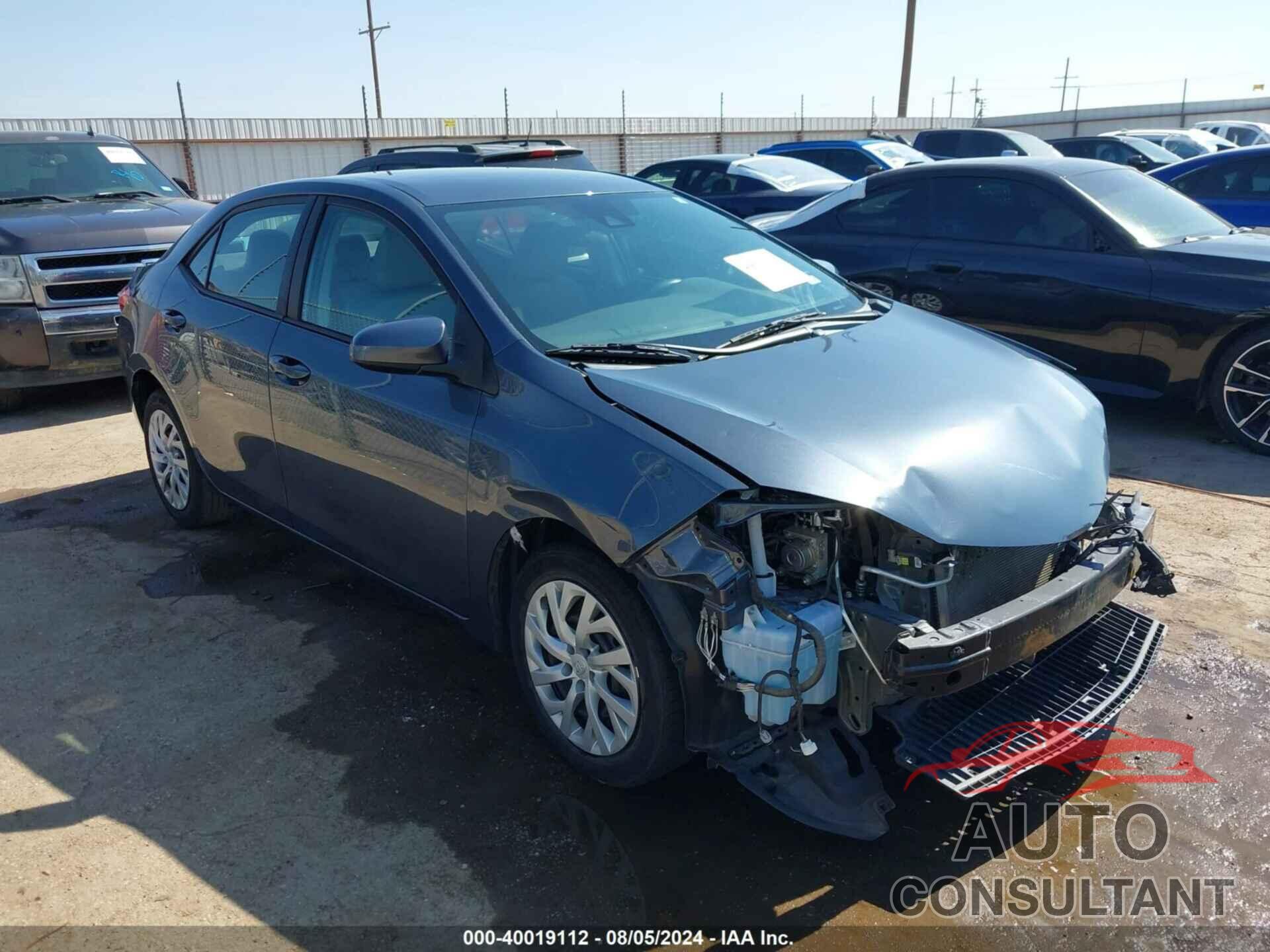 TOYOTA COROLLA 2017 - 5YFBURHE6HP610200