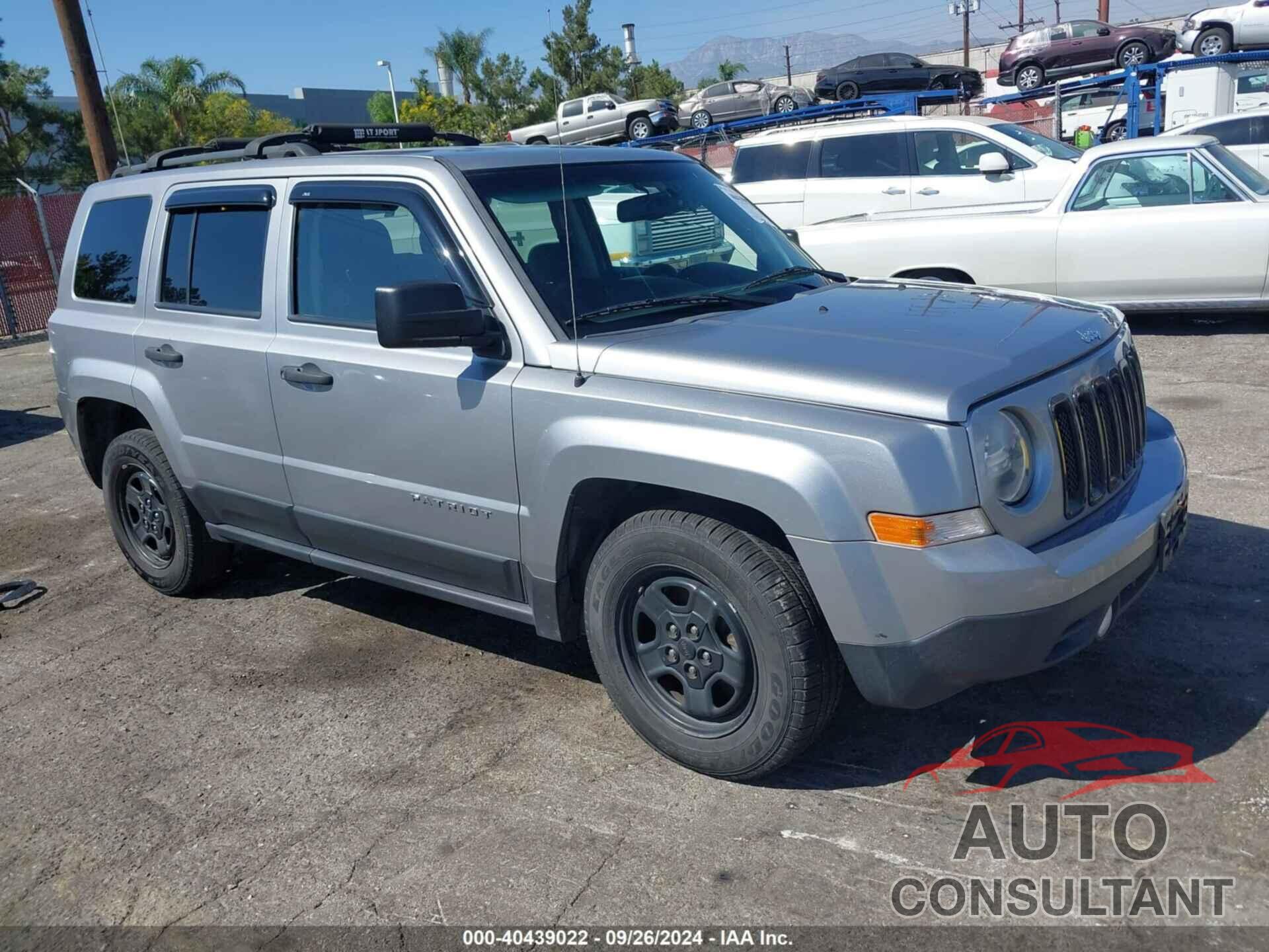 JEEP PATRIOT 2017 - 1C4NJPBAXHD137582