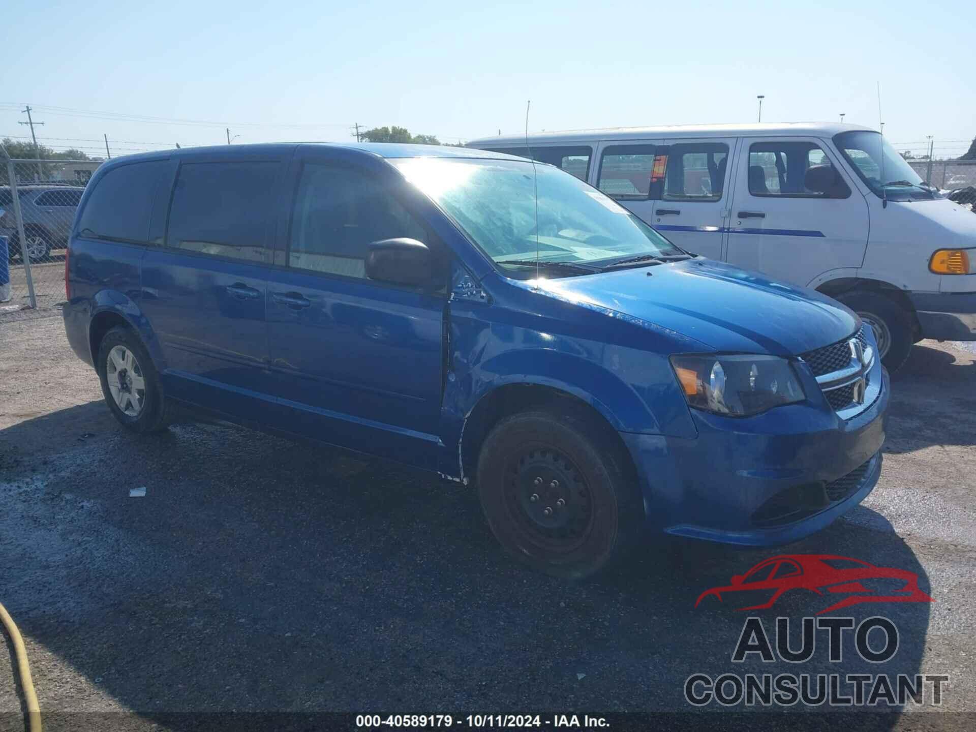 DODGE GRAND CARAVAN 2010 - 2D4RN4DE8AR363081