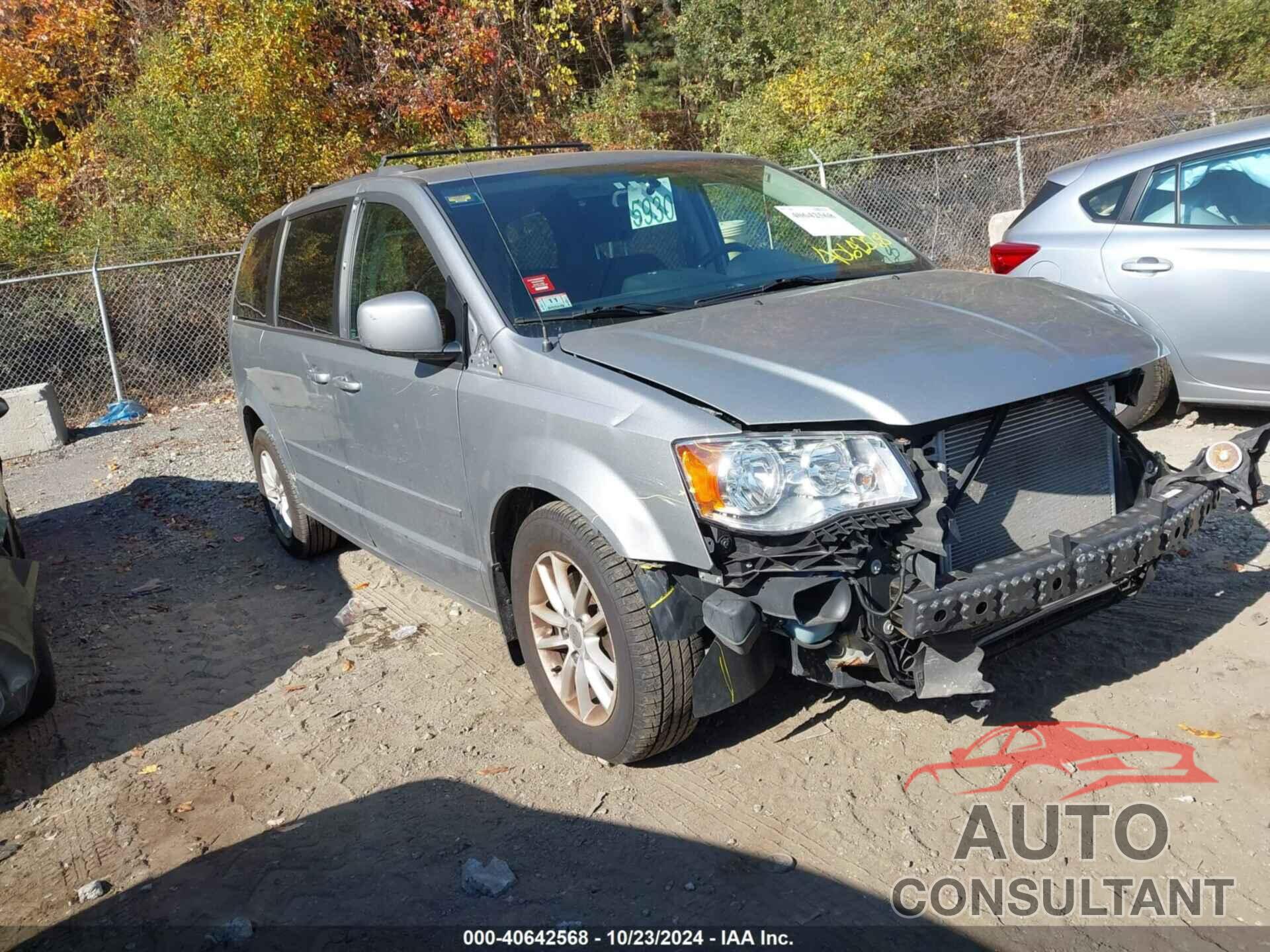 DODGE GRAND CARAVAN 2016 - 2C4RDGCG1GR162636