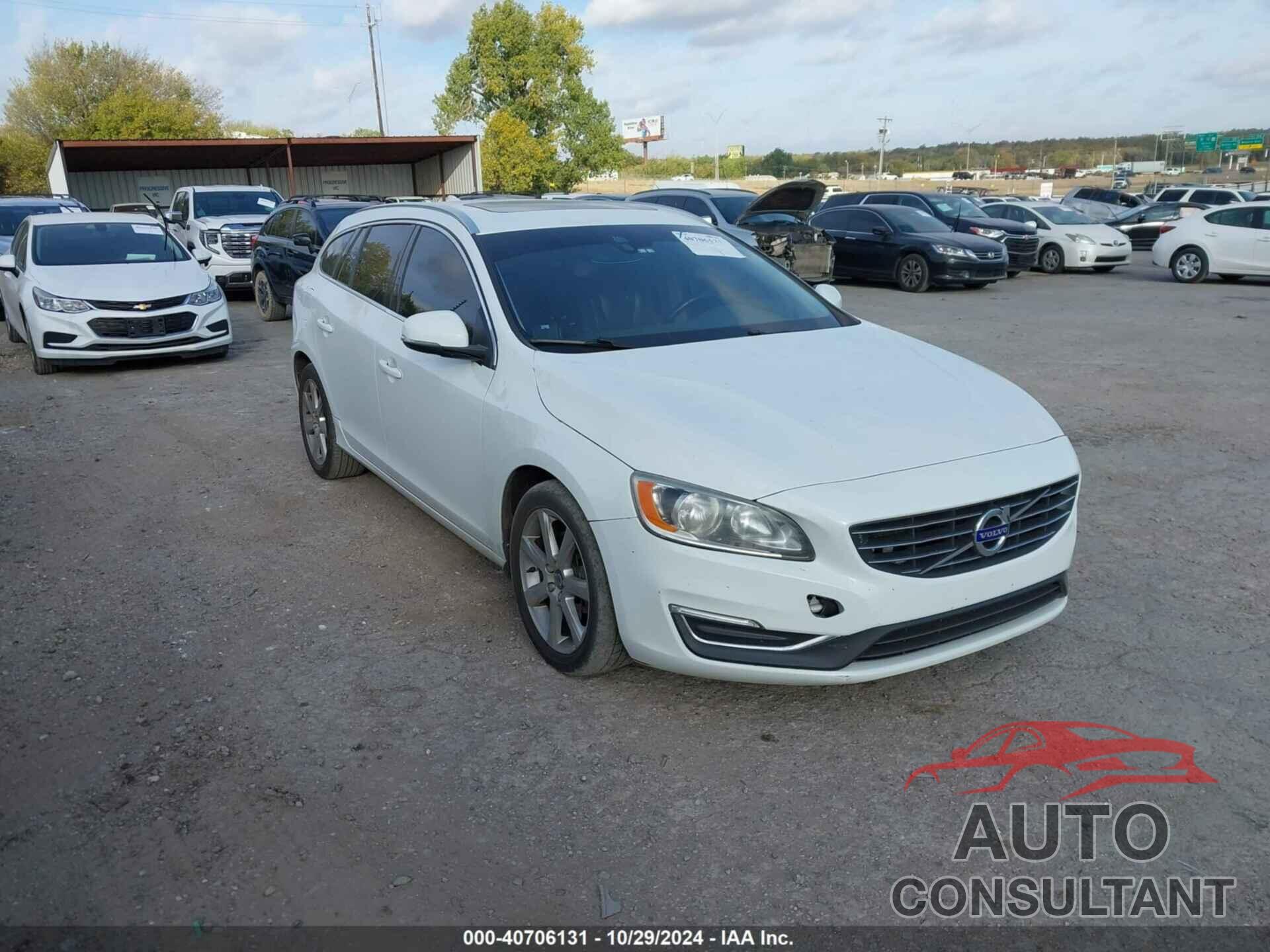 VOLVO V60 2016 - YV140MEK7G1289833