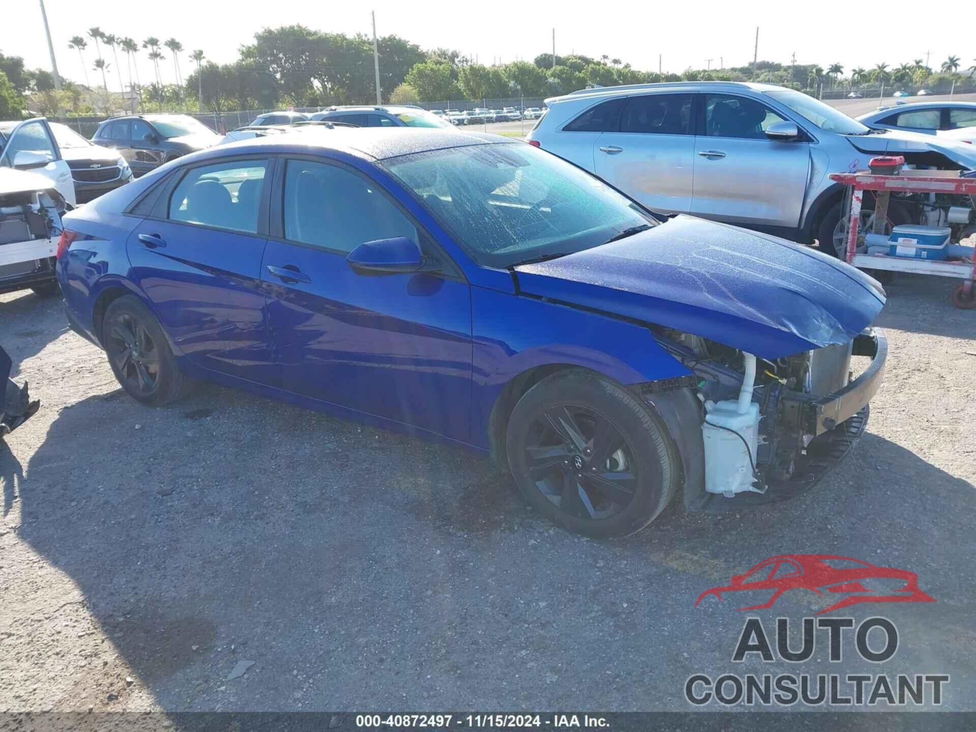 HYUNDAI ELANTRA 2022 - KMHLM4AG7NU361354