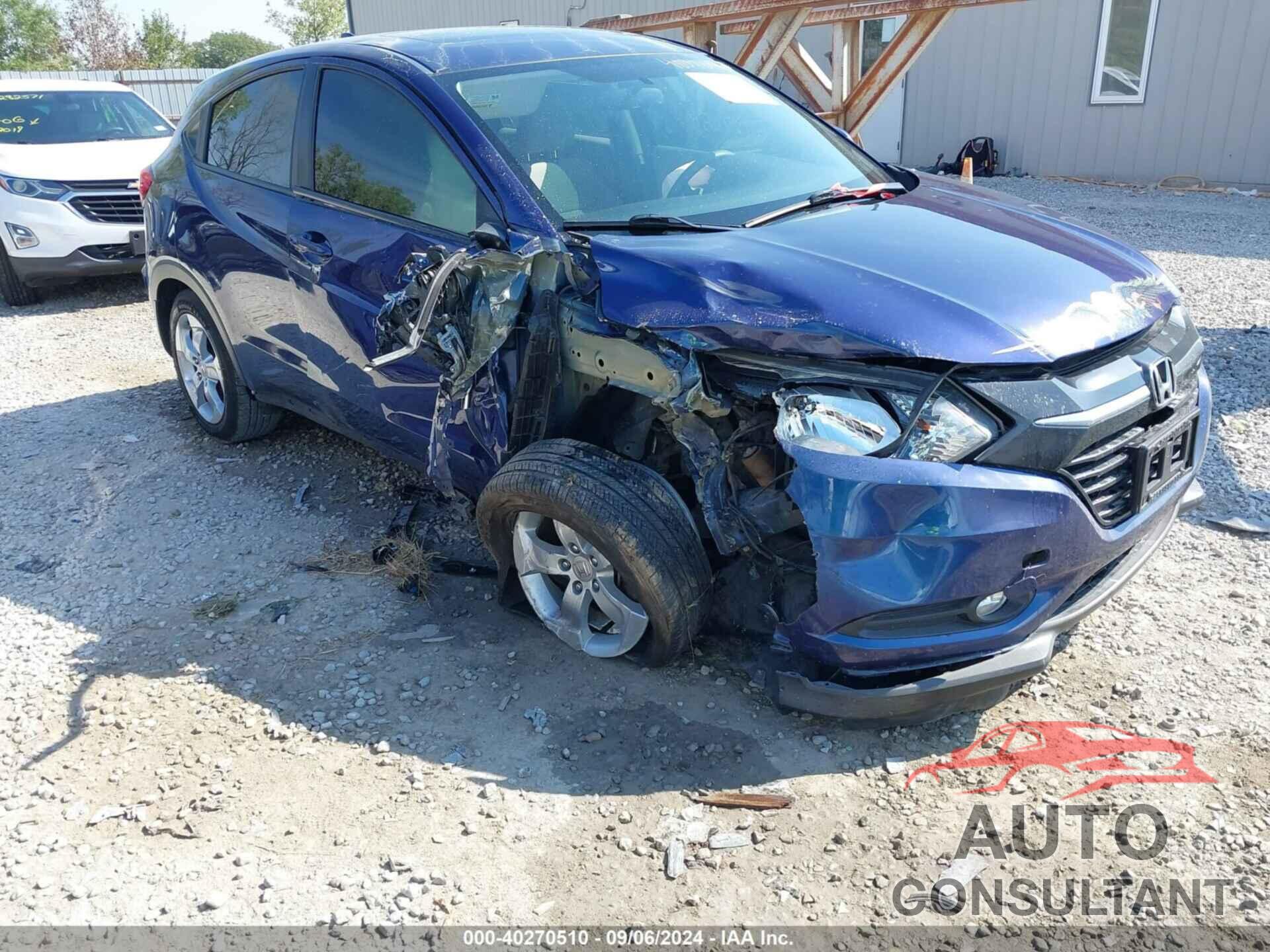 HONDA HR-V 2016 - 3CZRU6H54GM729635