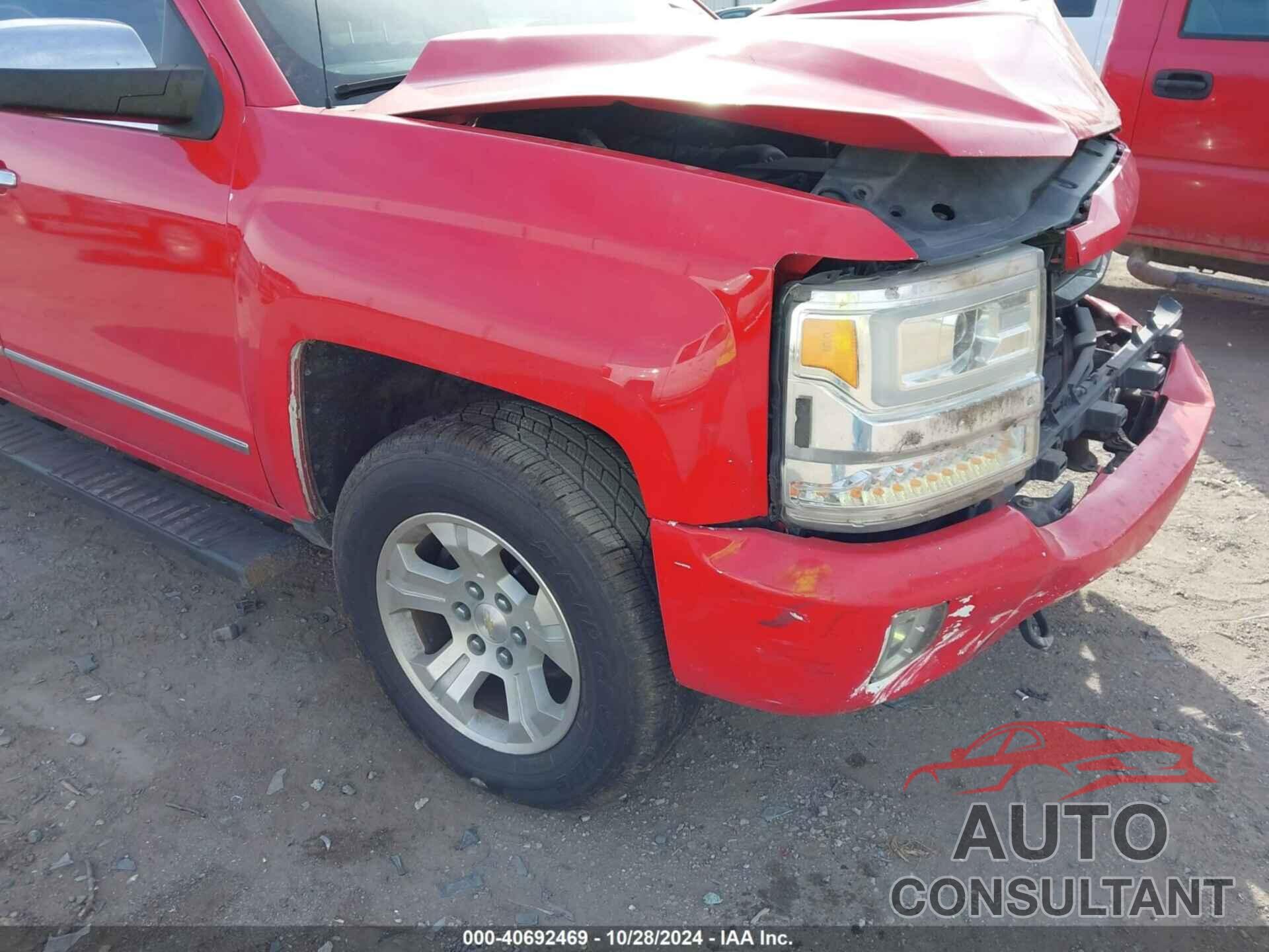 CHEVROLET SILVERADO 1500 2017 - 3GCUKSEC0HG277295