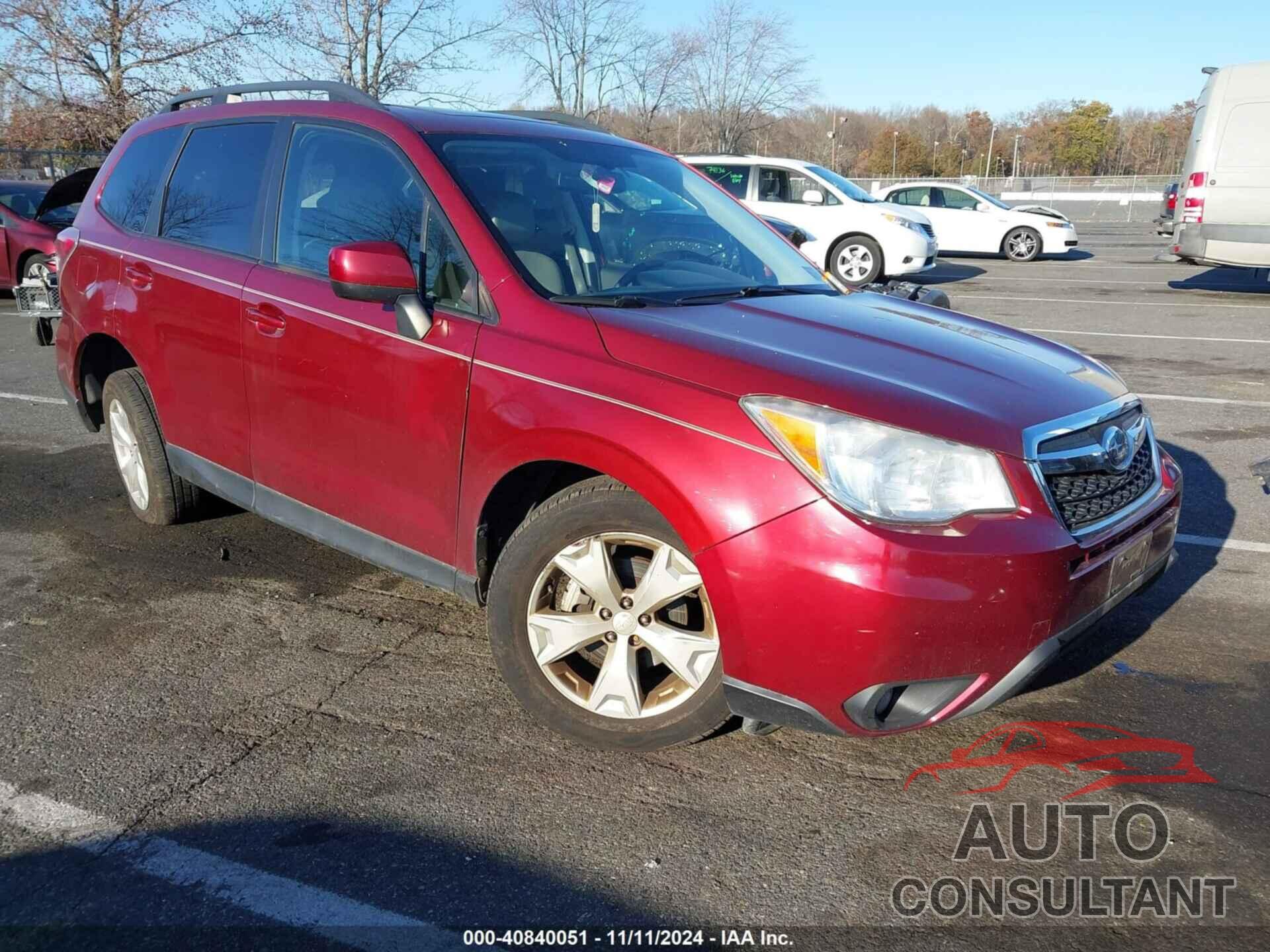 SUBARU FORESTER 2015 - JF2SJADC8FH477660