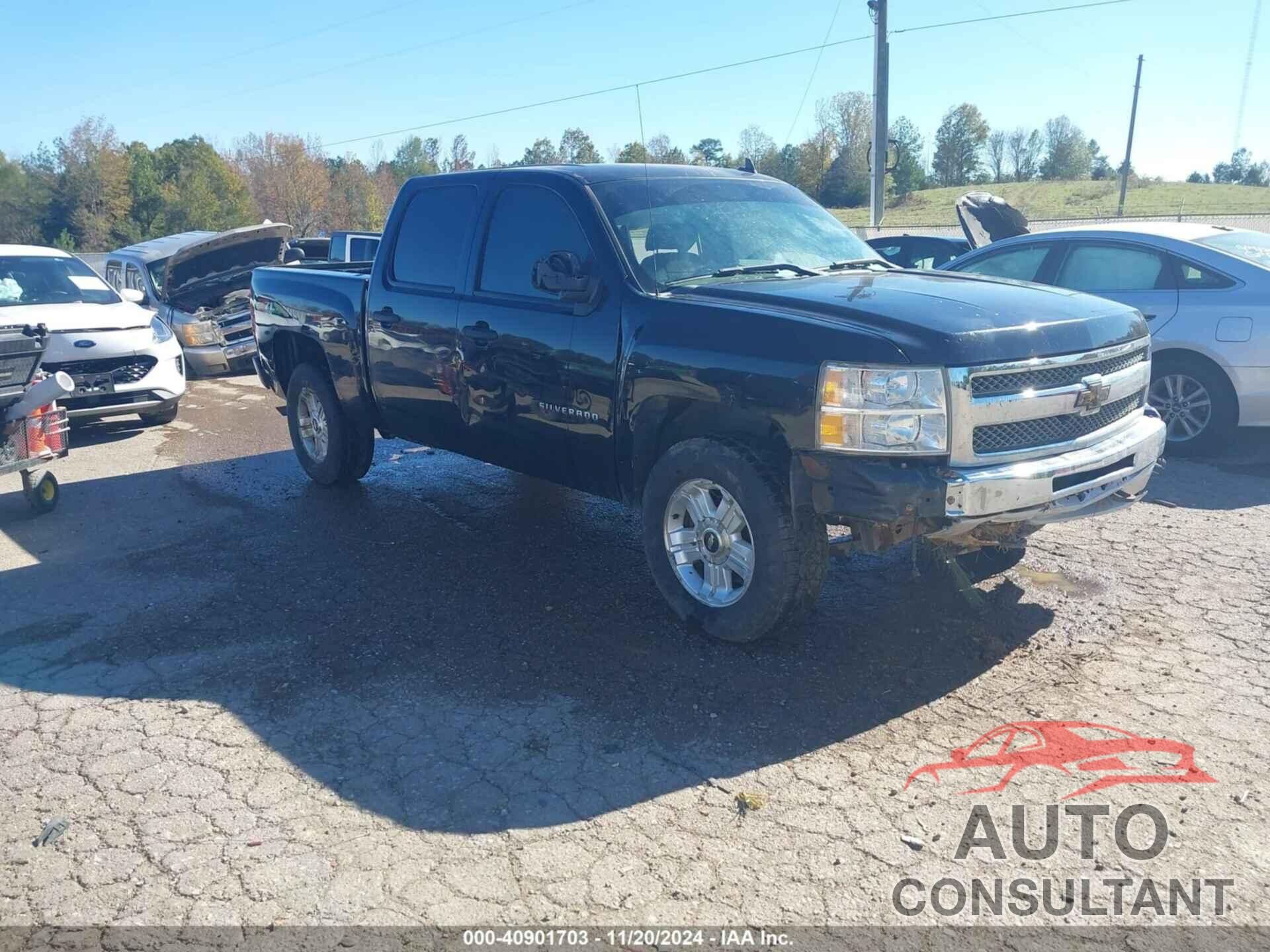 CHEVROLET SILVERADO 1500 2013 - 3GCPKSE79DG277287