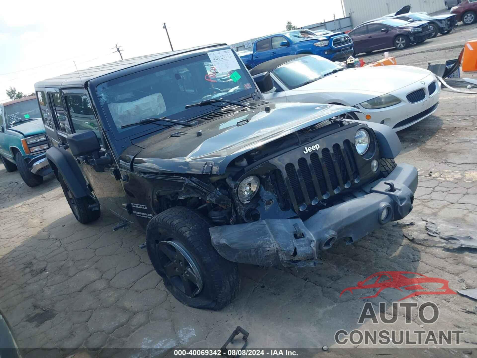 JEEP WRANGLER UNLIMITED 2016 - 1C4BJWDG1GL278771
