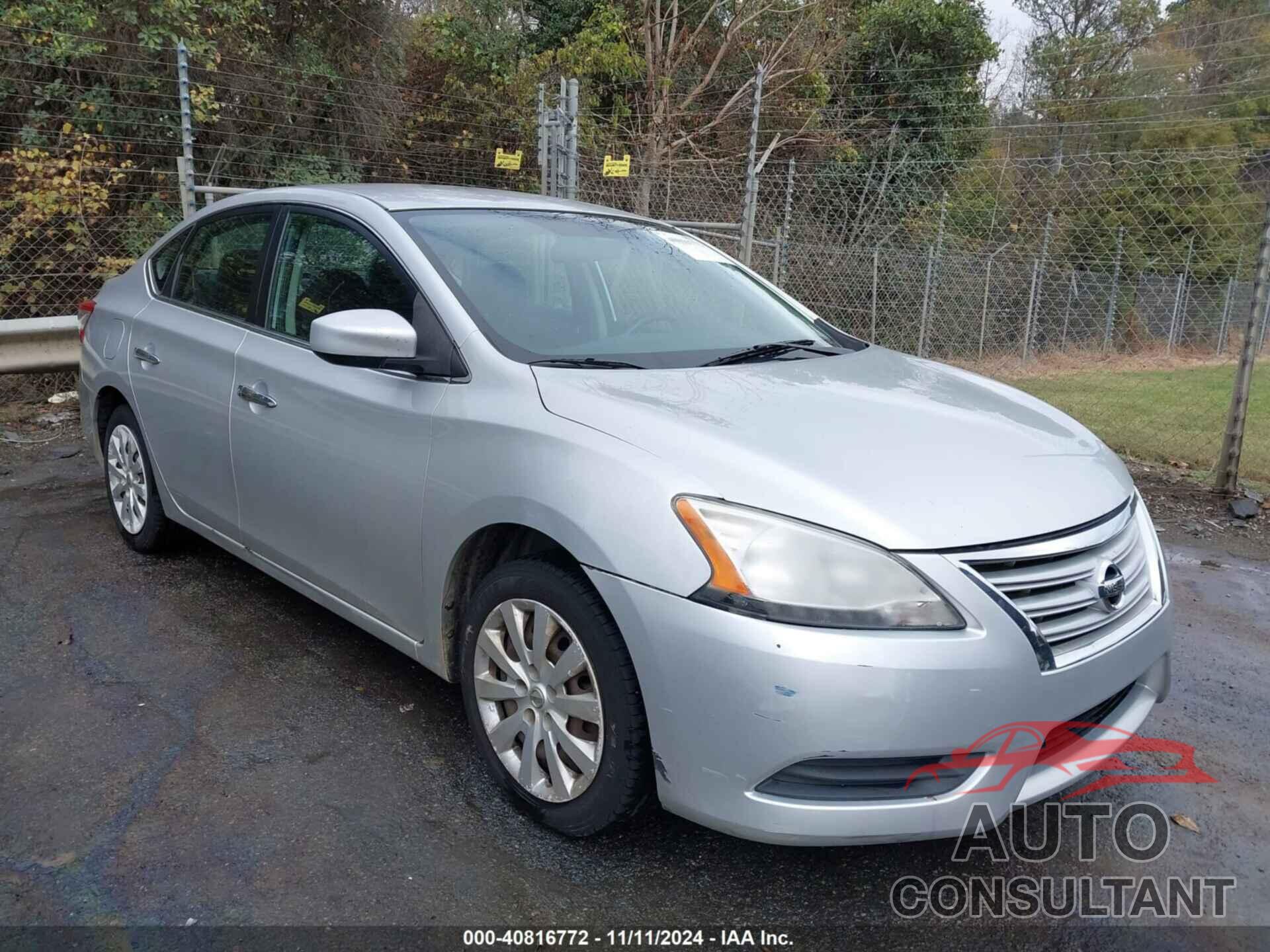 NISSAN SENTRA 2013 - 3N1AB7AP7DL681093