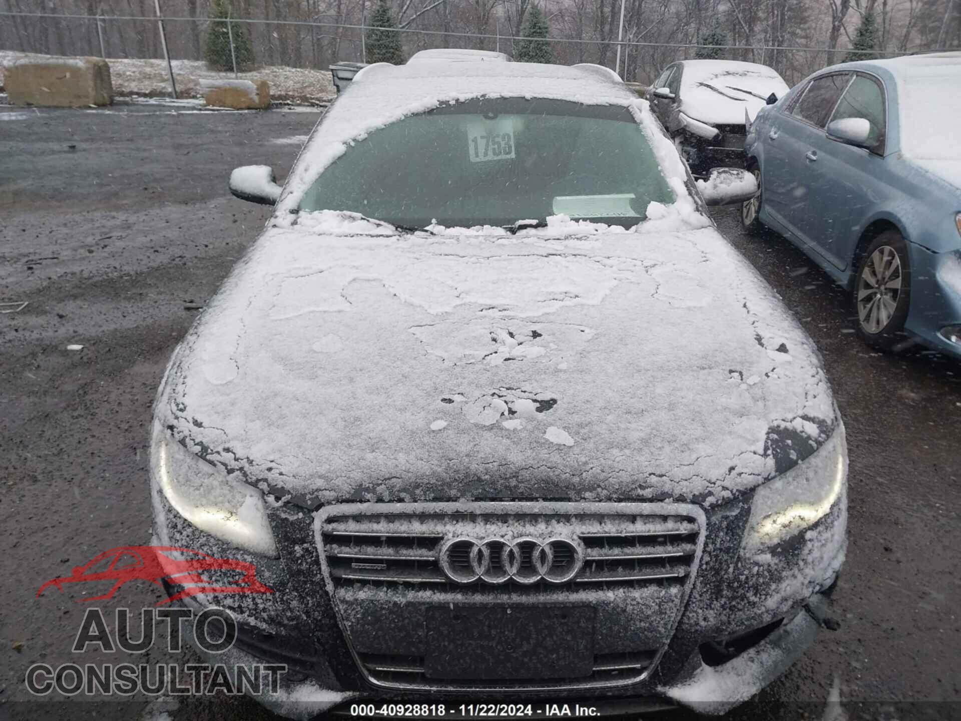AUDI A4 2012 - WAUWFBFL2CA108959