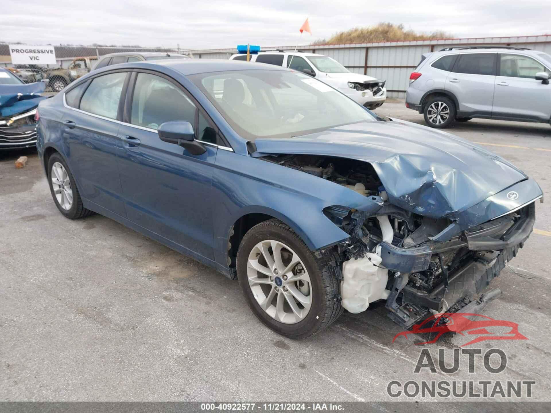 FORD FUSION 2019 - 3FA6P0HD3KR114113